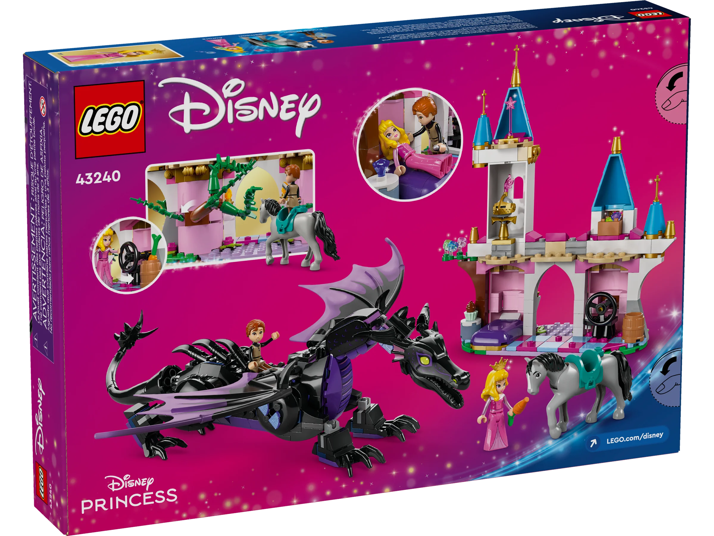 Maleficent's Dragon Form and Aurora's Castle - Image 6