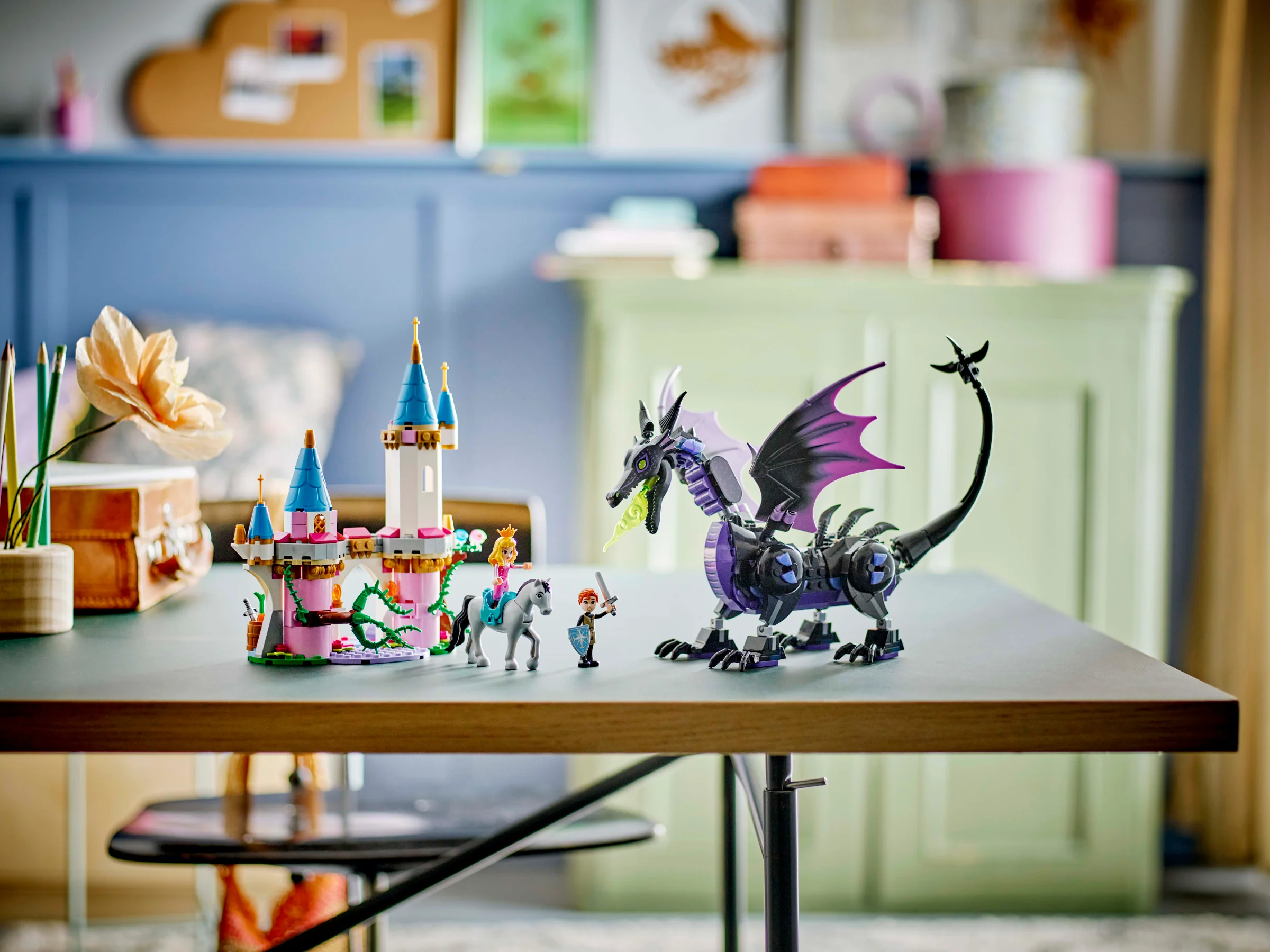Maleficent's Dragon Form and Aurora's Castle - Image 8