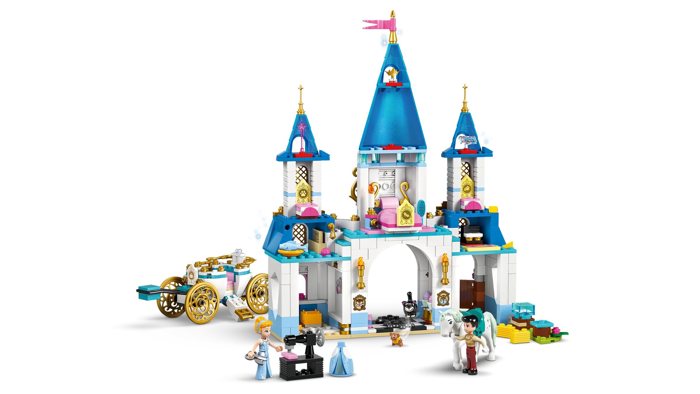 Cinderella's Castle & Horse Carriage - Image 3