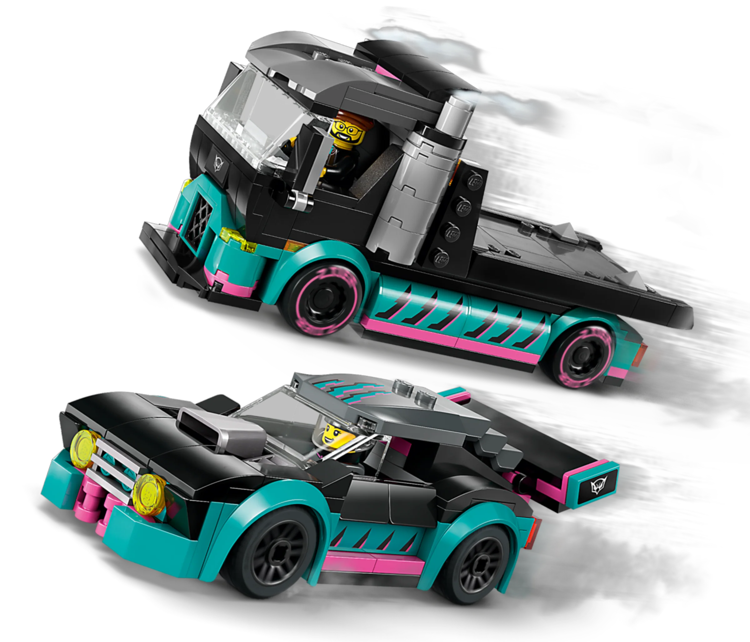 Race Car and Car Carrier Truck - Image 4