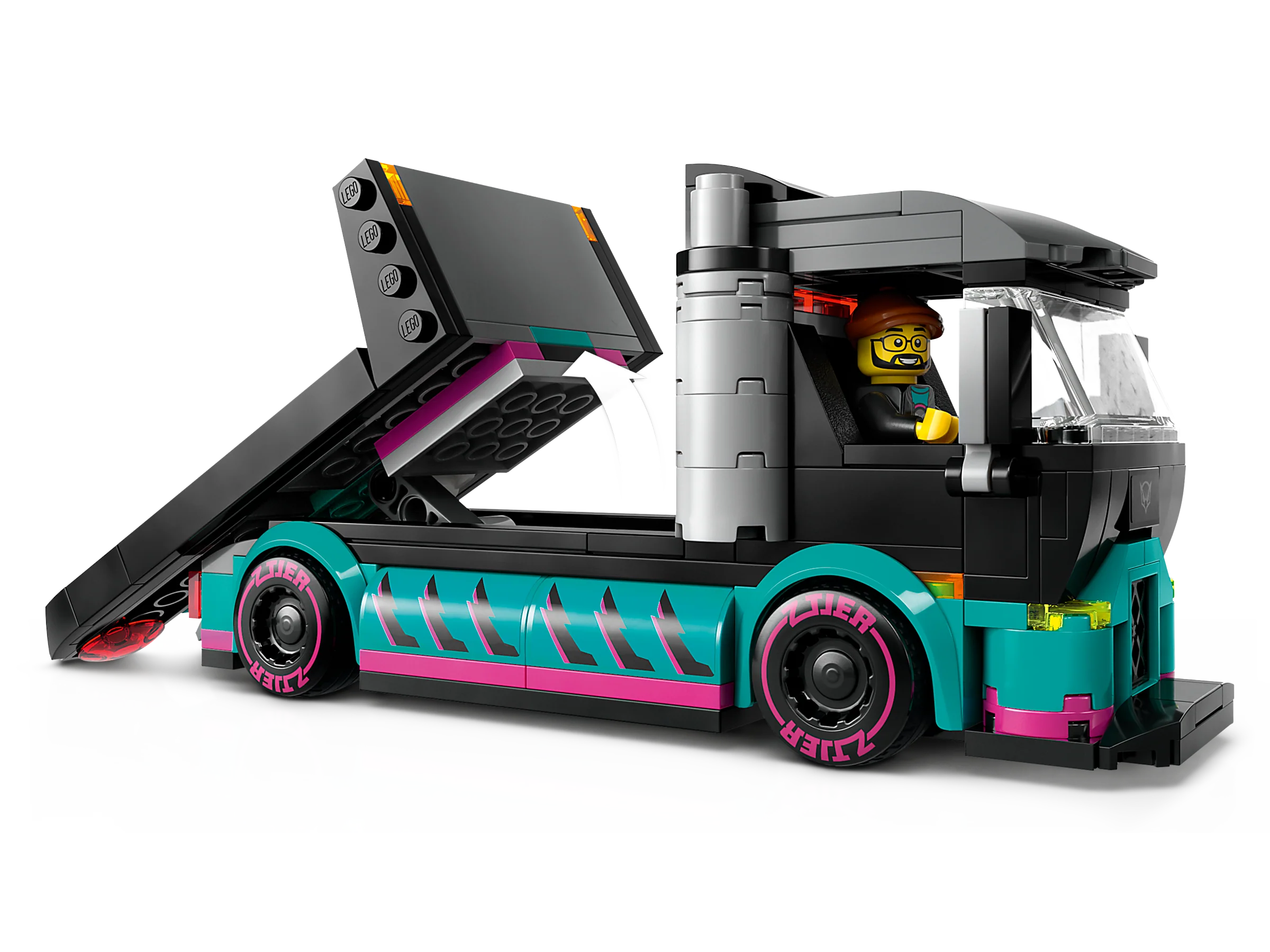 Race Car and Car Carrier Truck - Image 6