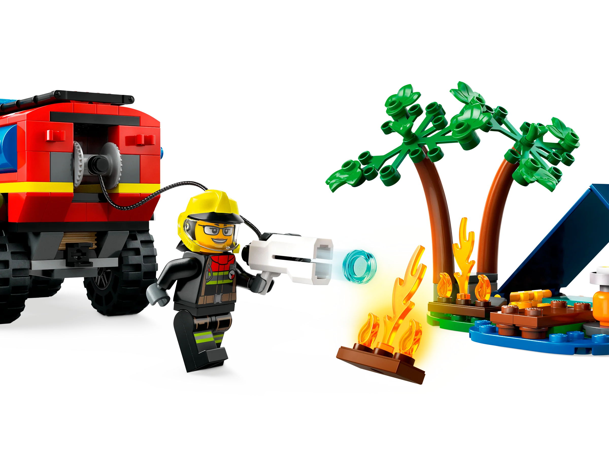 4x4 Fire Truck with Rescue Boat - Image 4