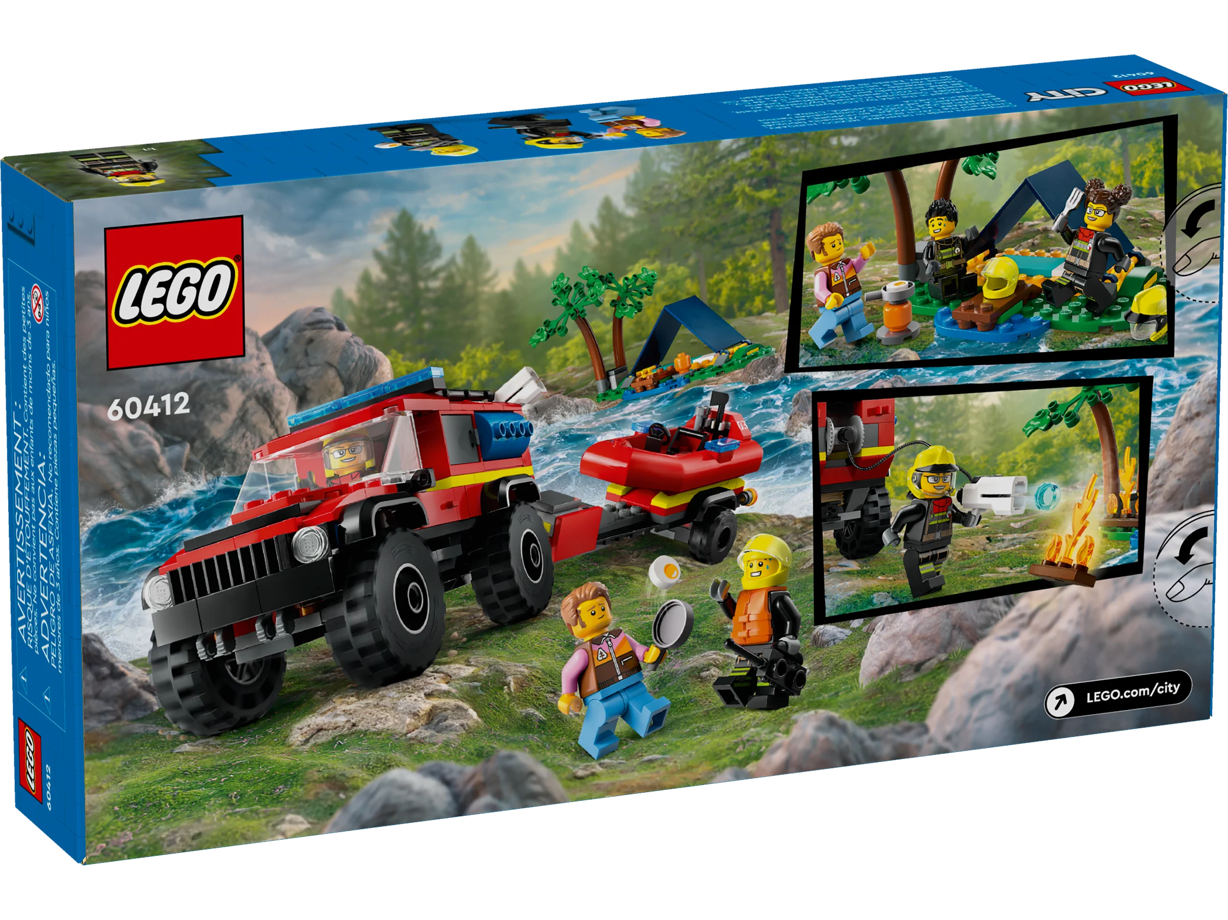 4x4 Fire Truck with Rescue Boat - Image 6