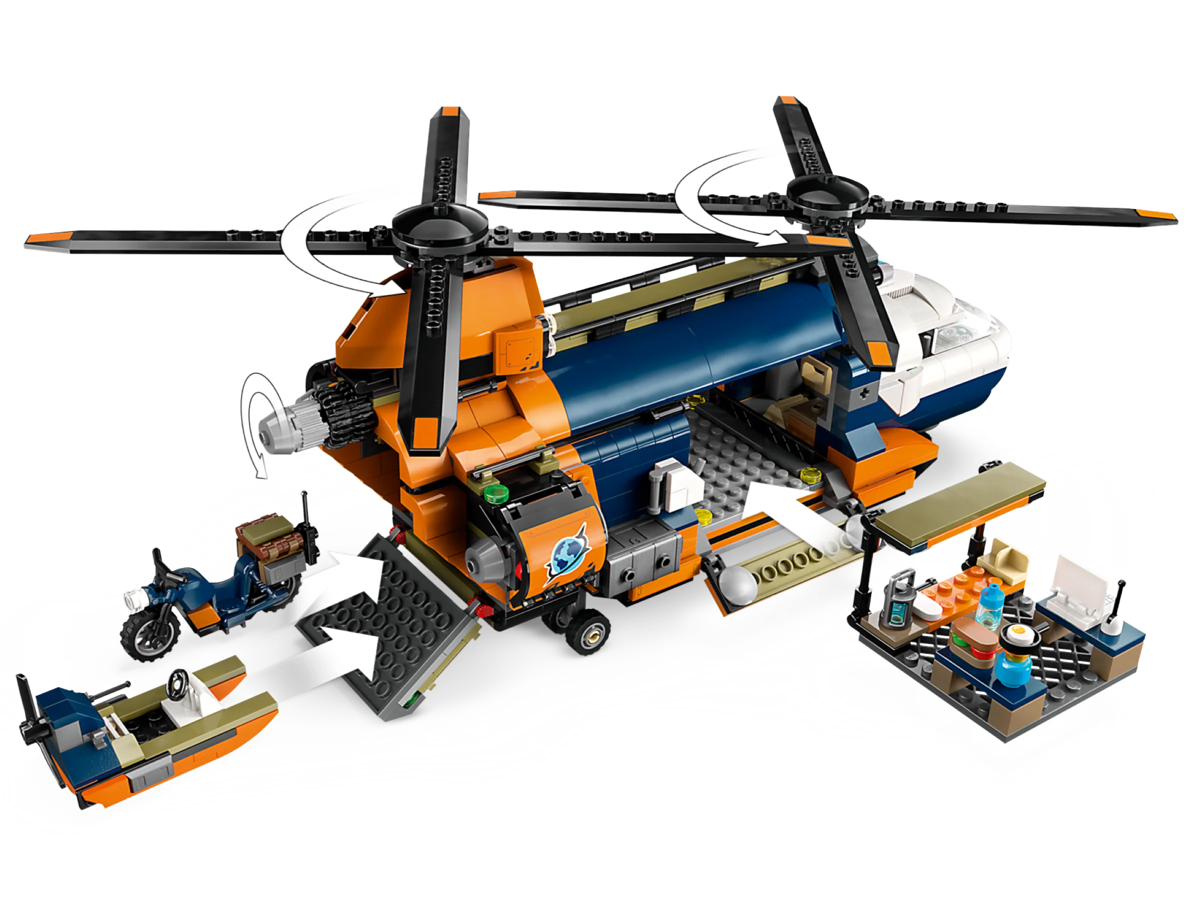 Jungle Explorer Helicopter at Base Camp - Image 4