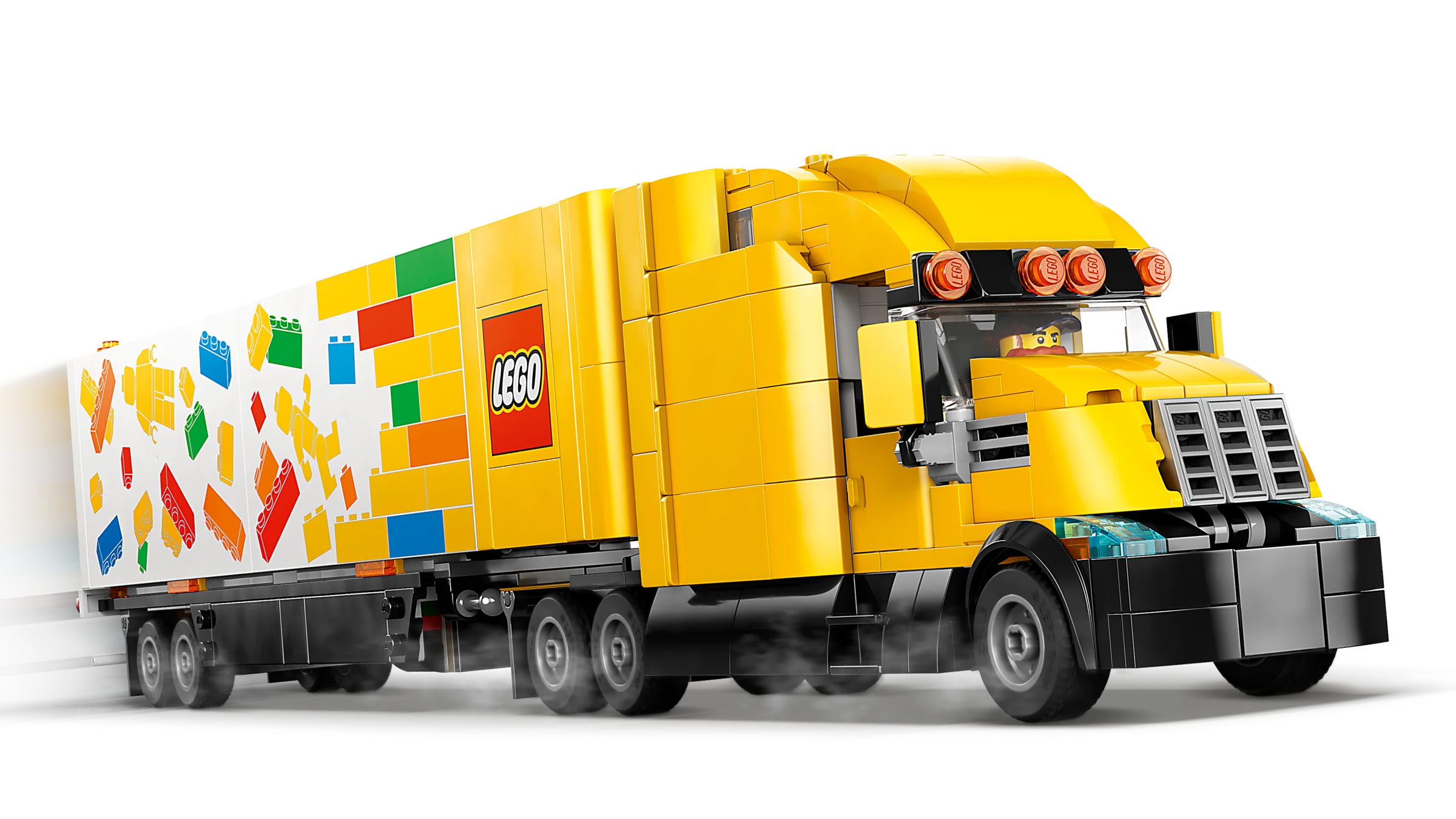 Yellow Delivery Truck - Image 3