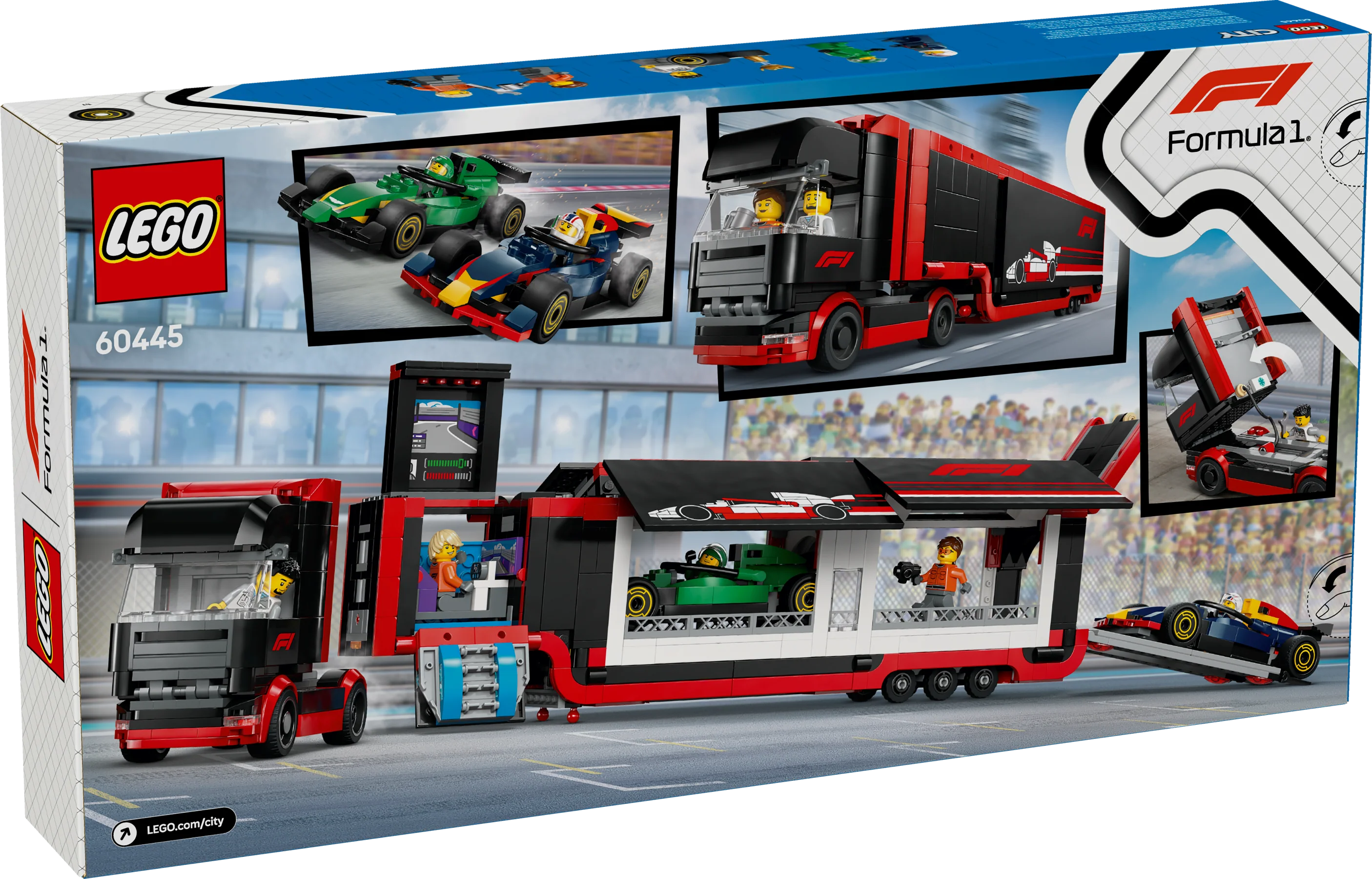 F1 Truck with RB20 & AMR24 F1 Cars - Image 12