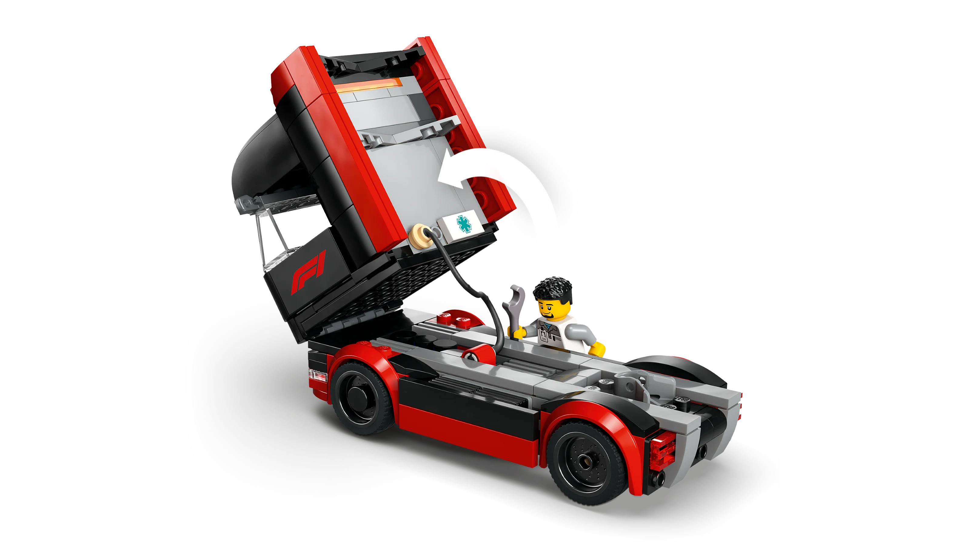 F1 Truck with RB20 & AMR24 F1 Cars - Image 5