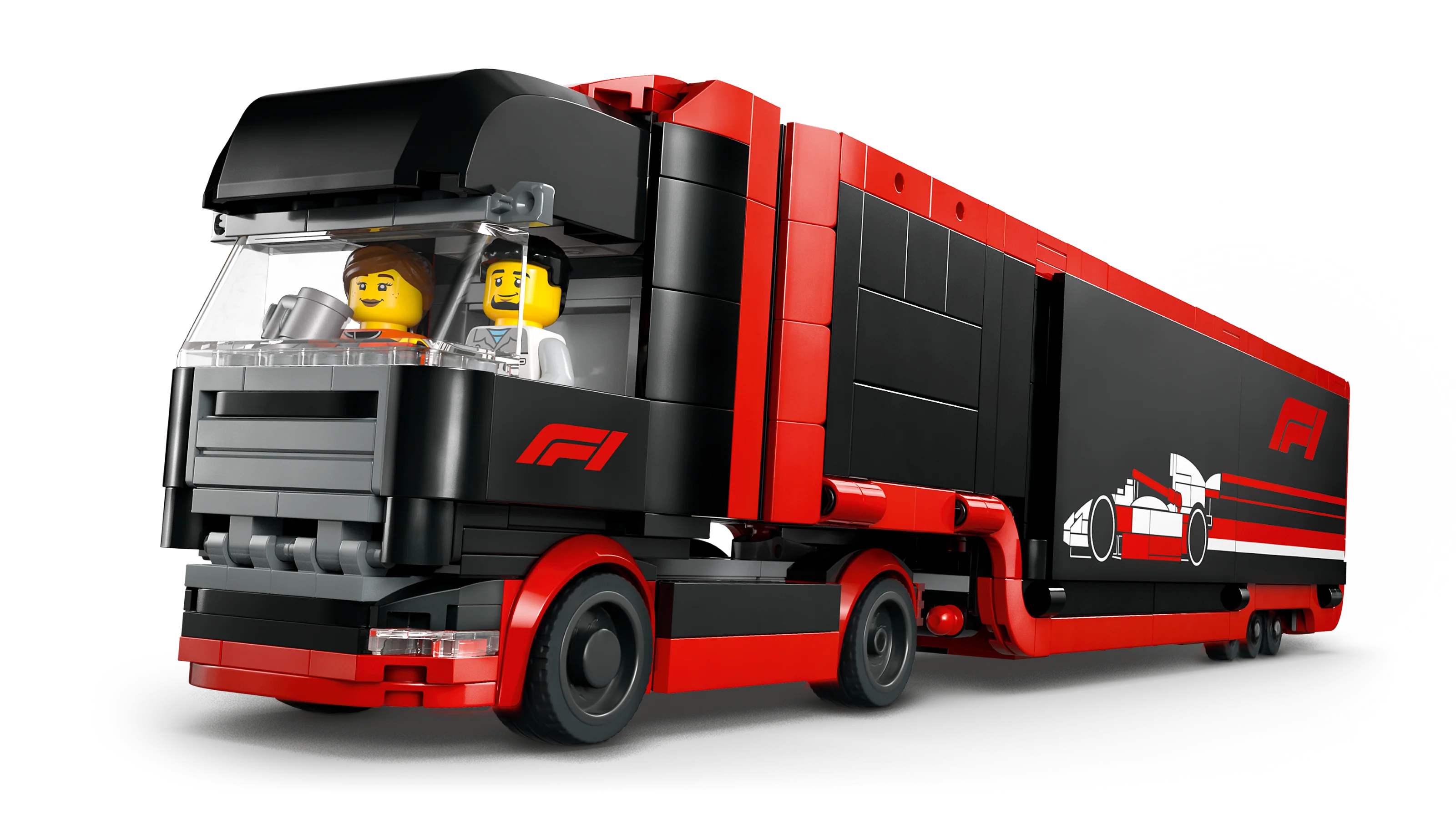 F1 Truck with RB20 & AMR24 F1 Cars - Image 6