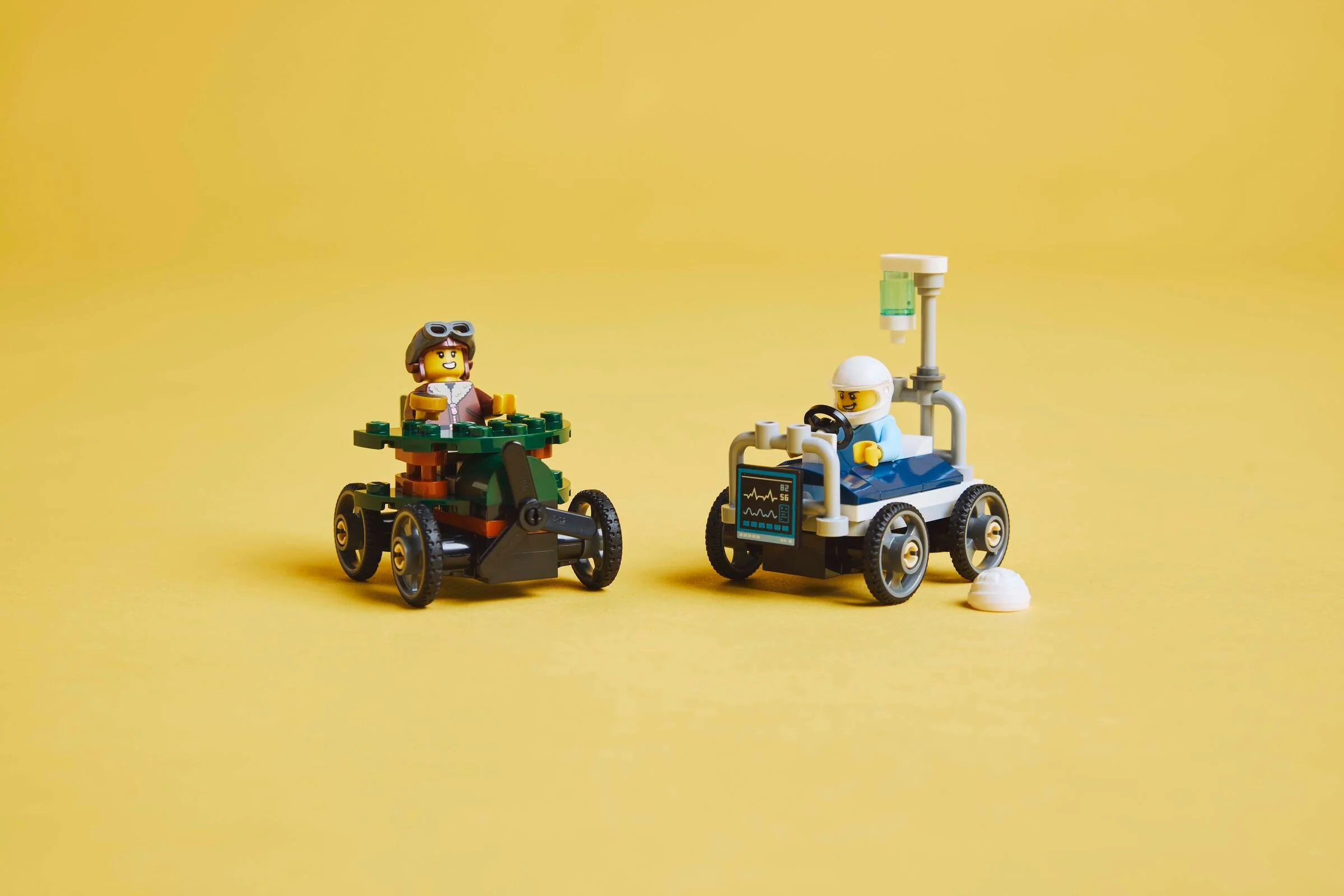 Airplane vs. Hospital Bed Race Car Pack - Image 7