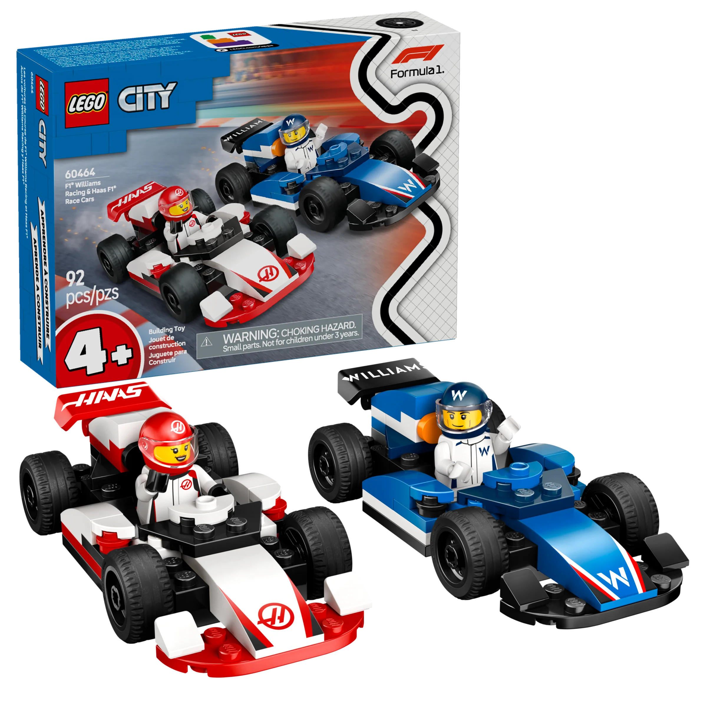 F1 Williams Racing & Haas F1 Race Cars - Image 2