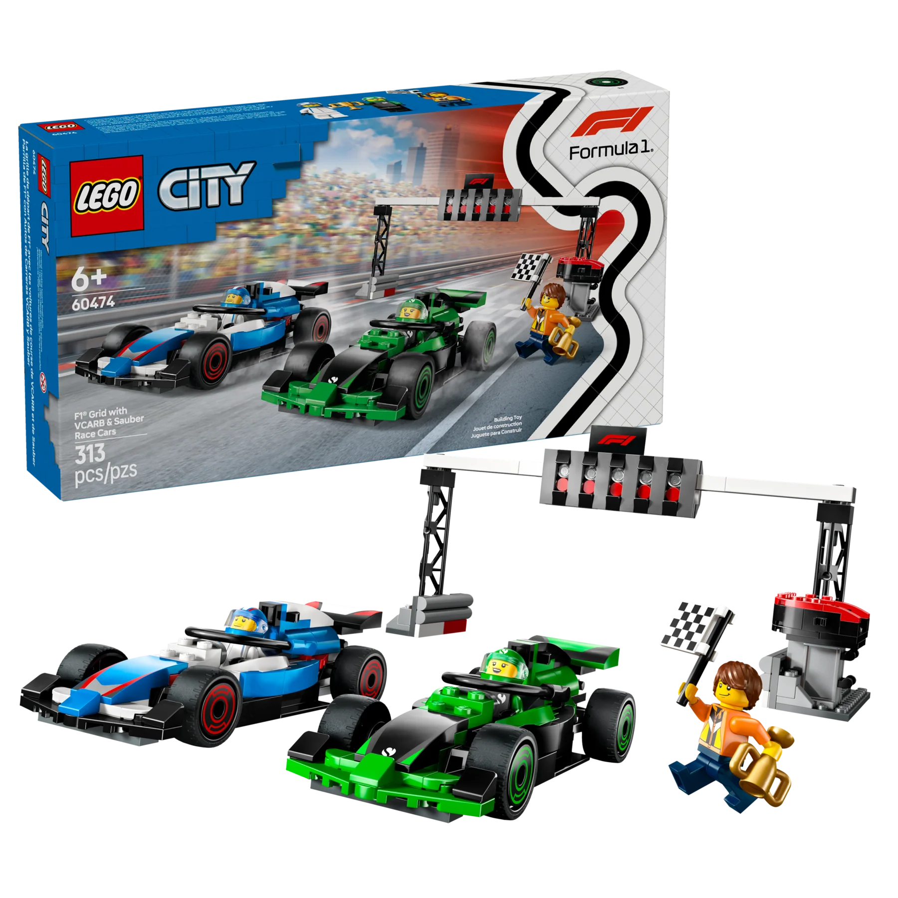 F1 Grid with VCARB & Sauber Race Cars - Image 2