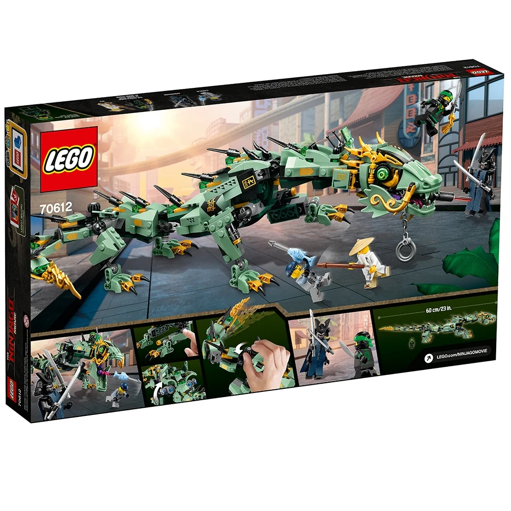 Green Ninja Mech Dragon - Image 12