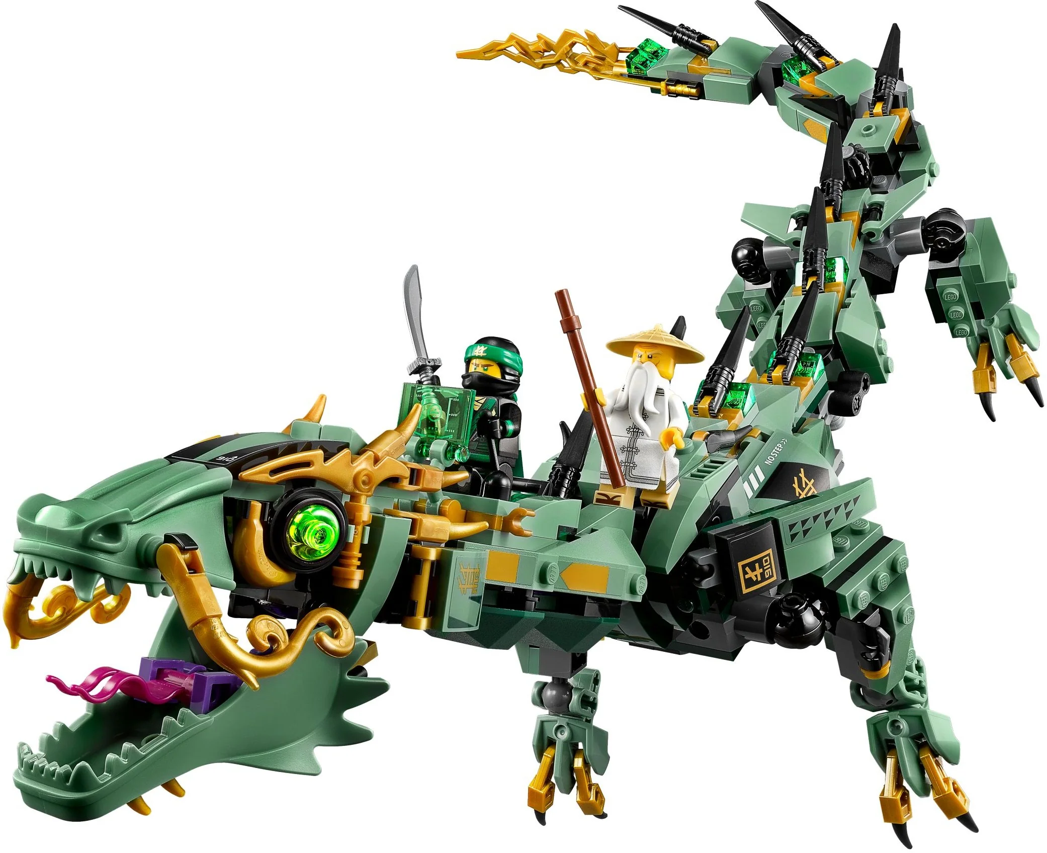 Green Ninja Mech Dragon - Image 3
