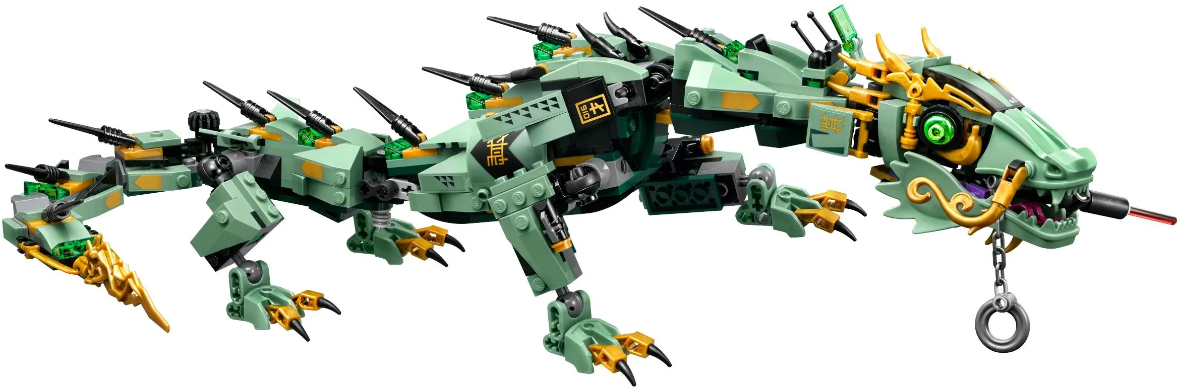 Green Ninja Mech Dragon - Image 4