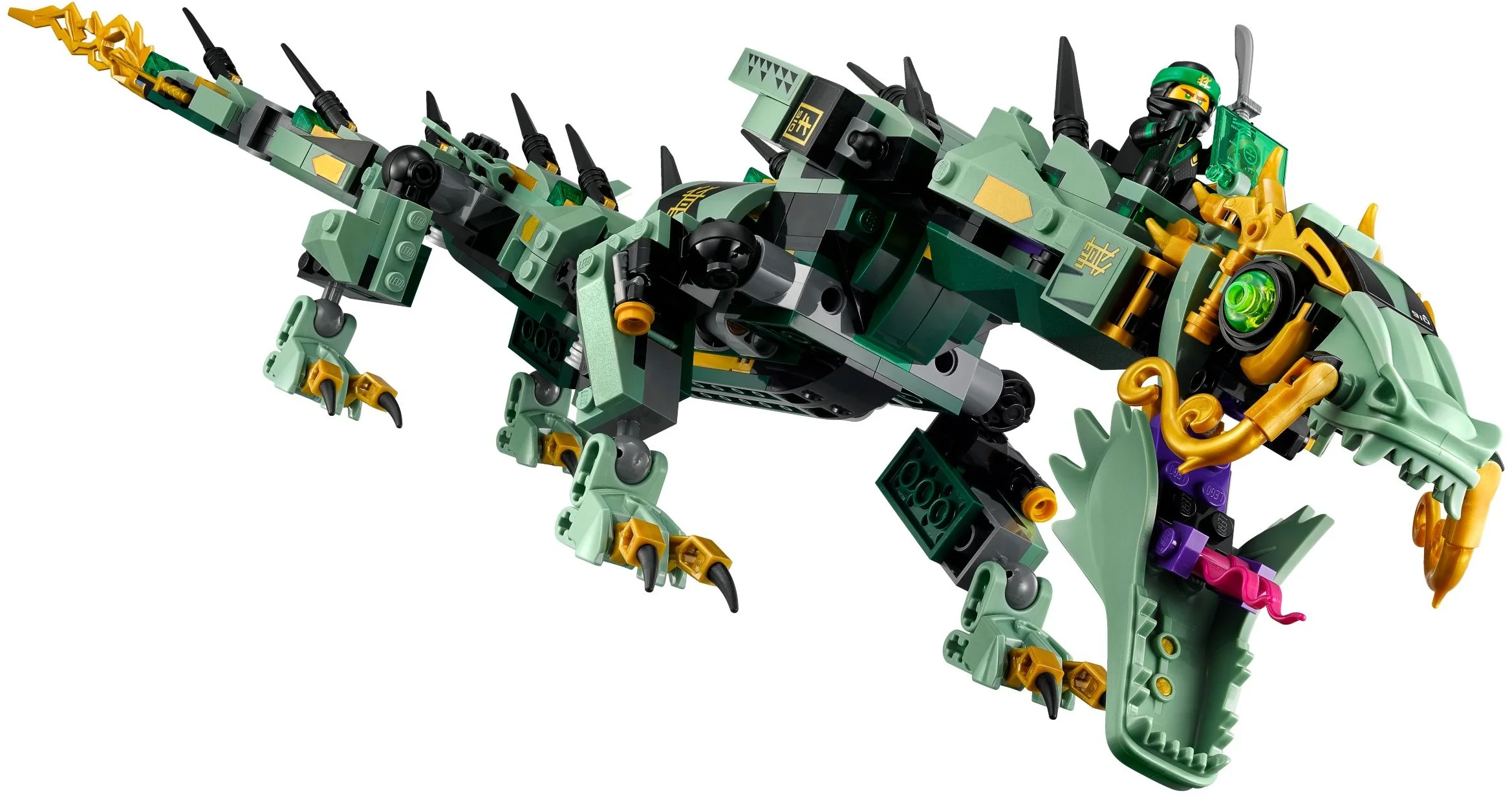 Green Ninja Mech Dragon - Image 5