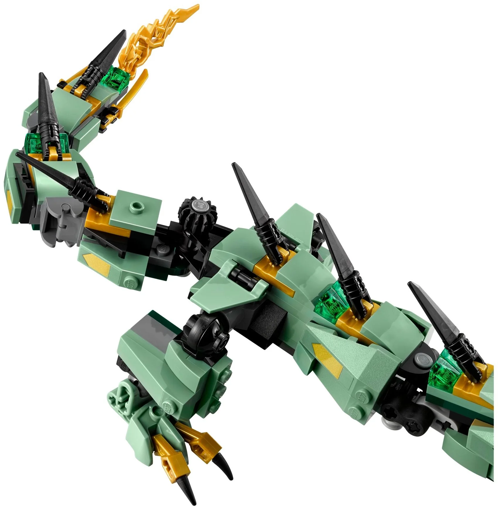 Green Ninja Mech Dragon - Image 8