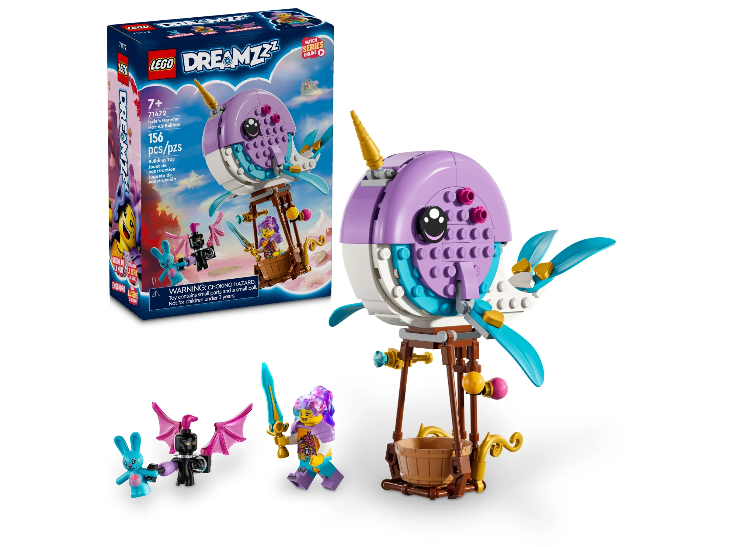 Izzie's Narwhal Hot-Air Balloon - Image 2