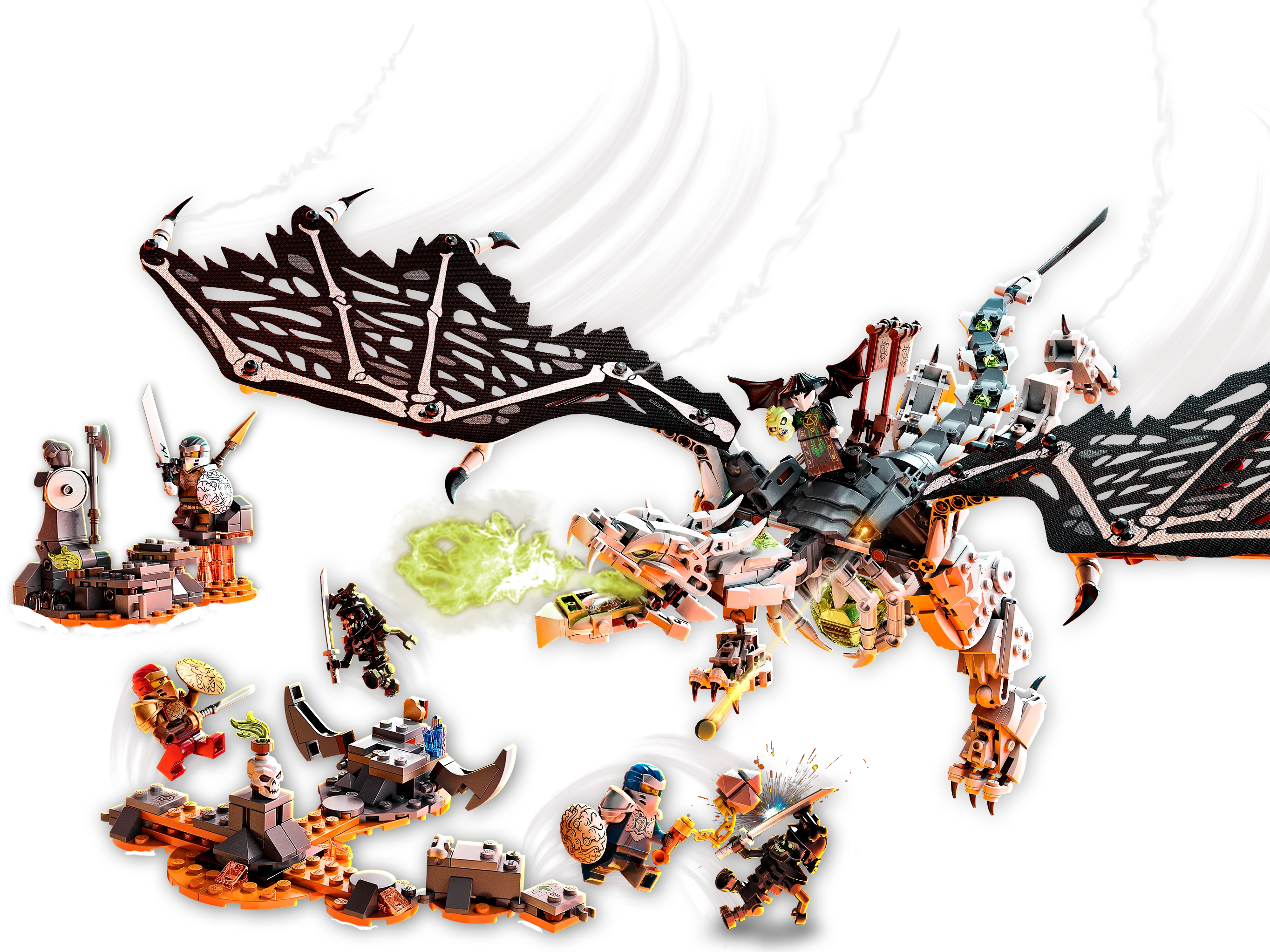 Skull Sorcerer's Dragon - Image 3