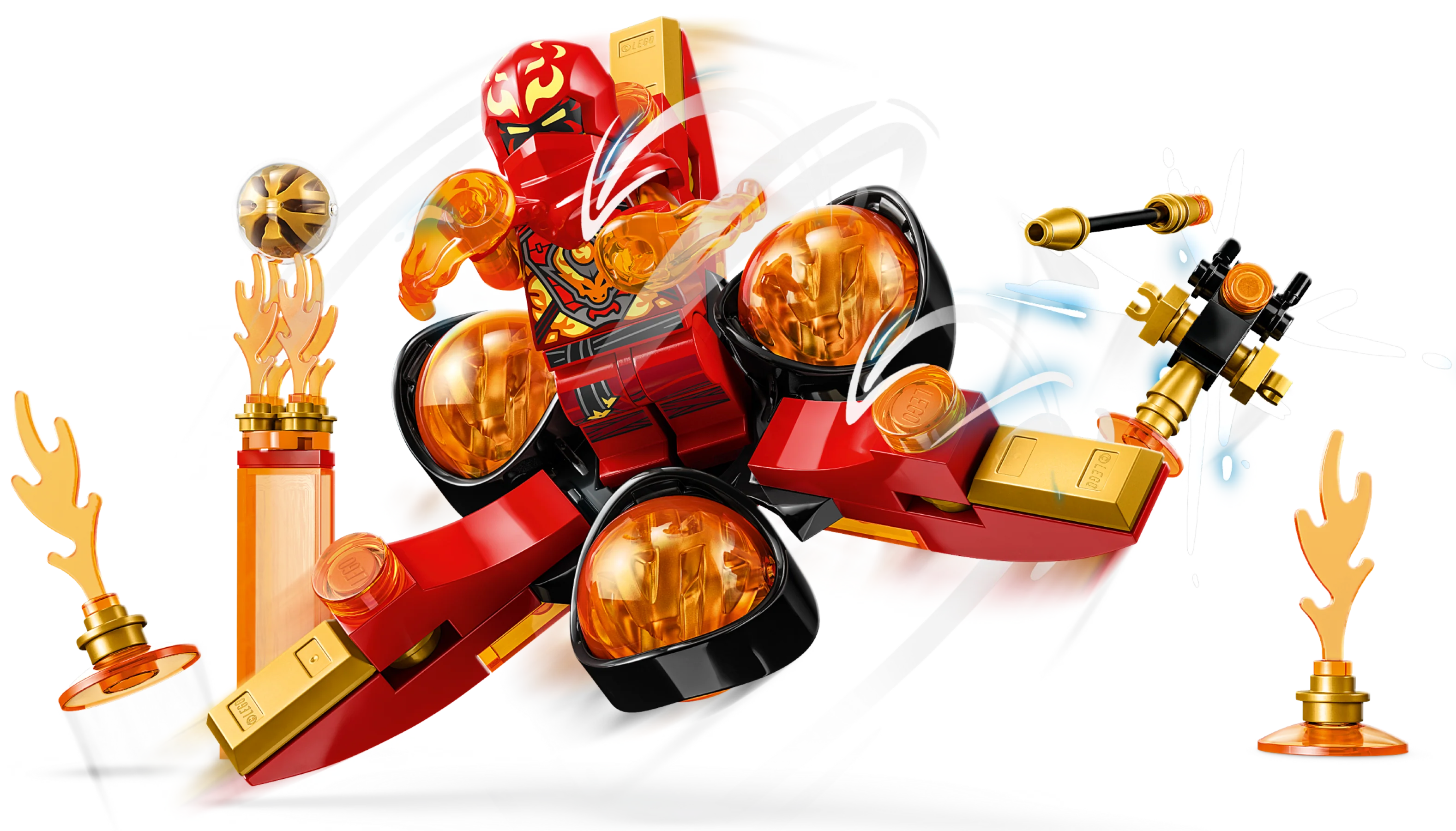 Kai's Dragon Power Spinjitzu Flip - Image 3