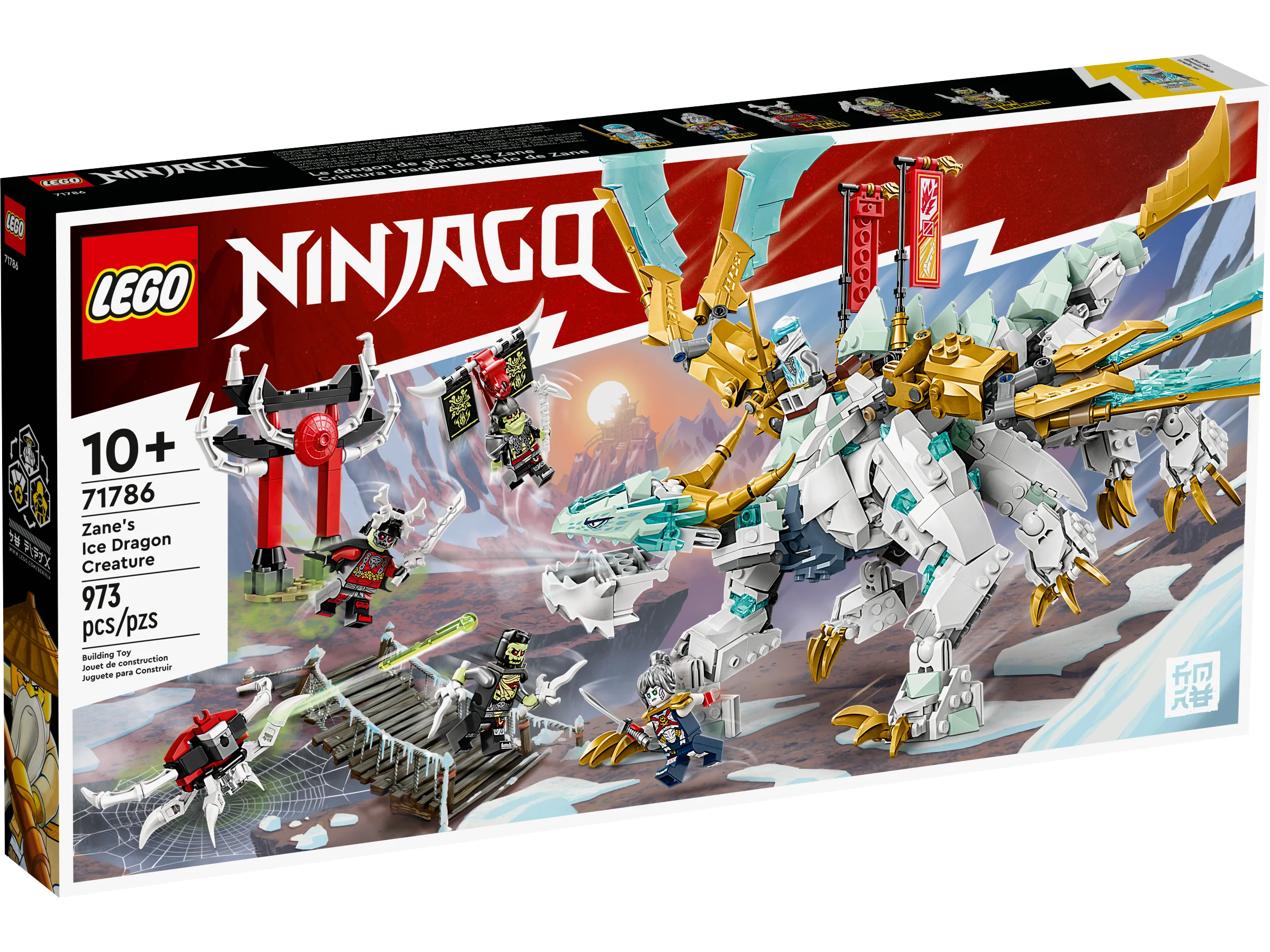 Zane's Ice Dragon Creature - Image 2