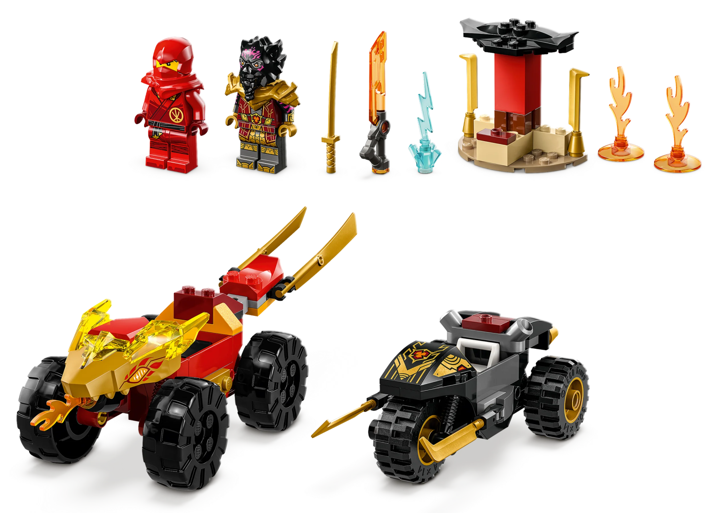 Kai and Ras's Car and Bike Battle - Image 4