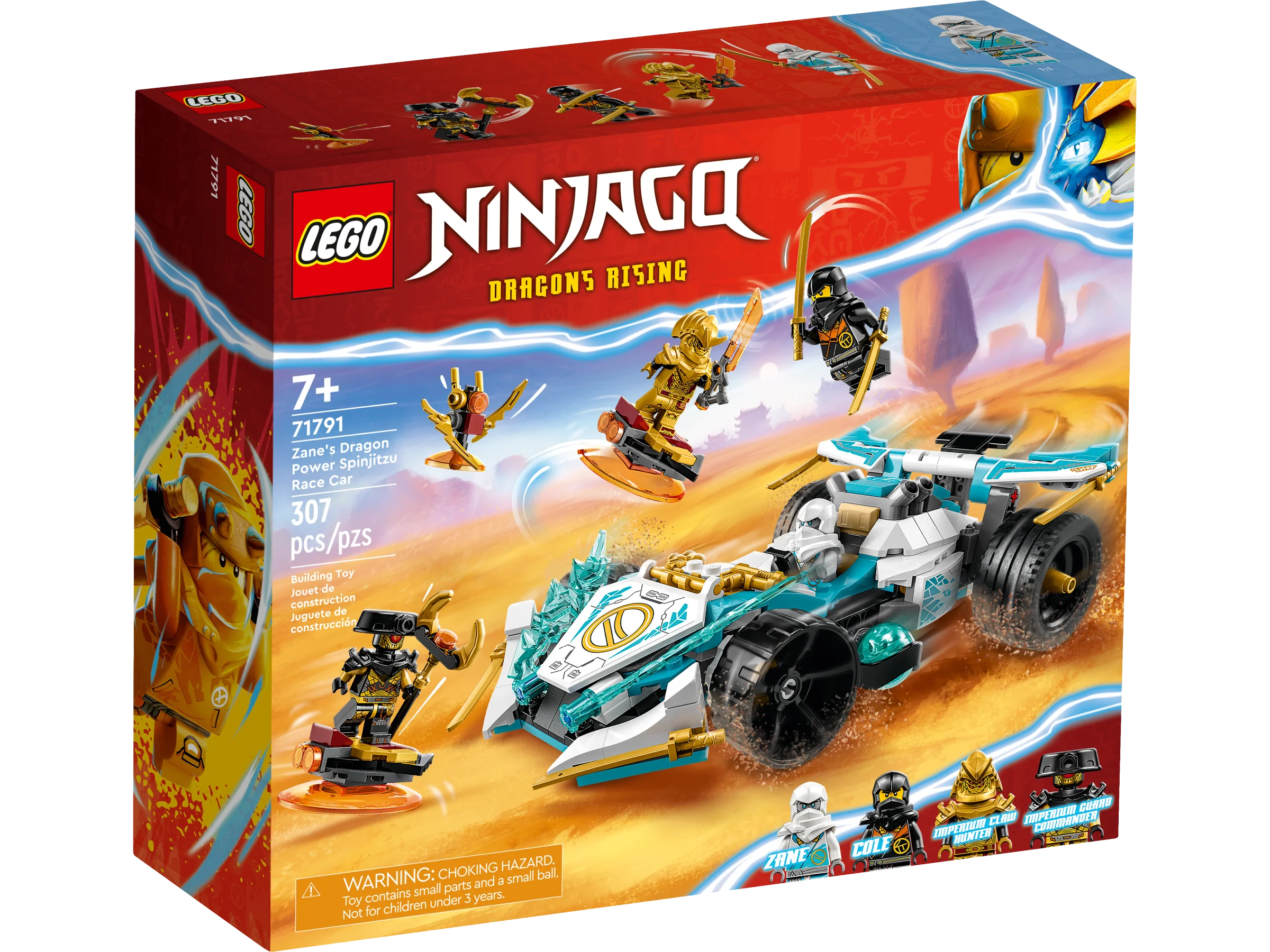 Zane's Dragon Power Spinjitzu Race Car - Image 2