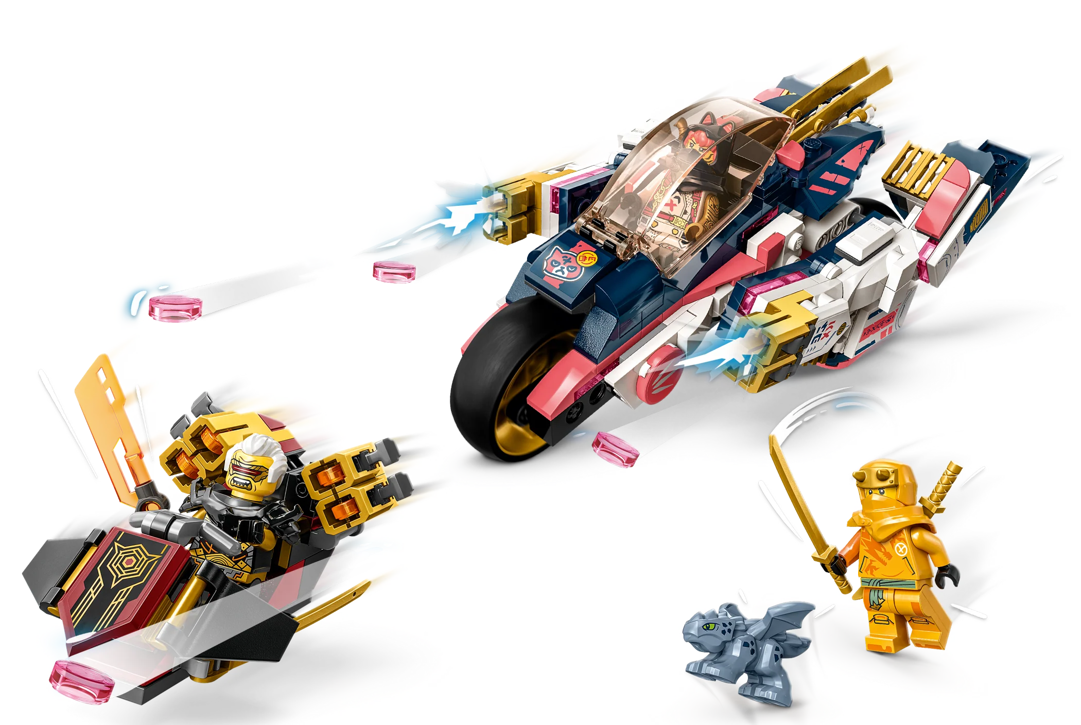 Sora's Transforming Mech Bike Racer - Image 3
