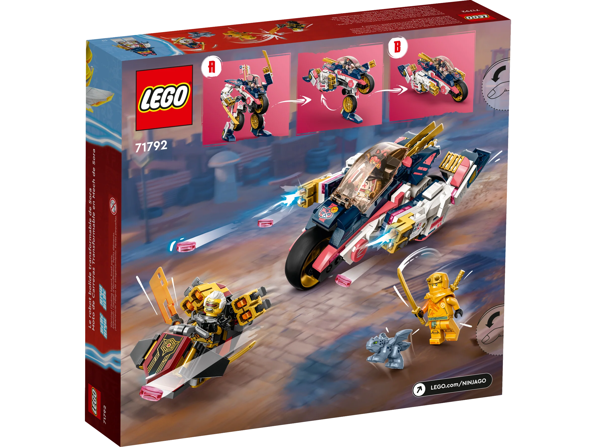 Sora's Transforming Mech Bike Racer - Image 8