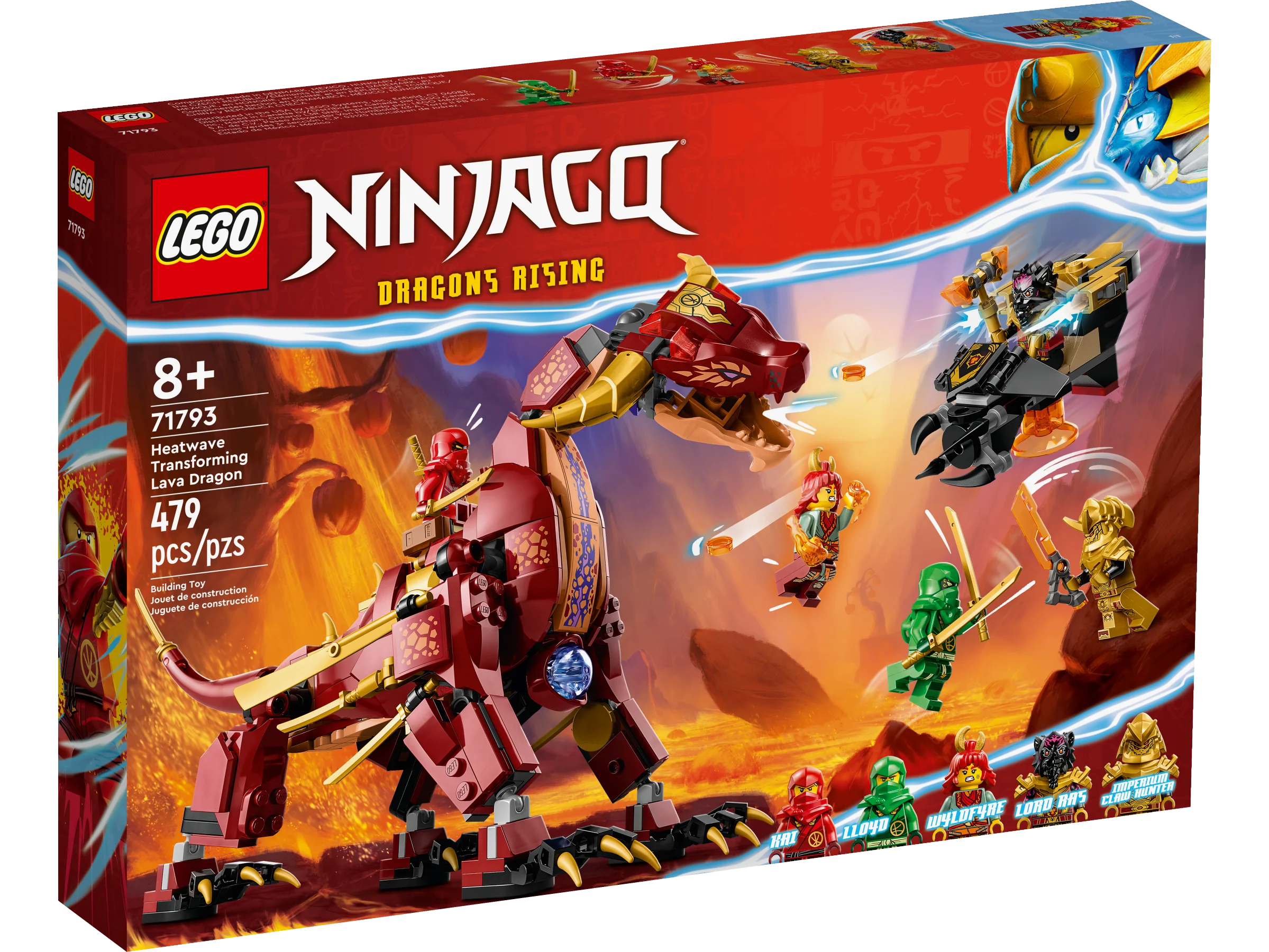Heatwave Transforming Lava Dragon - Image 2
