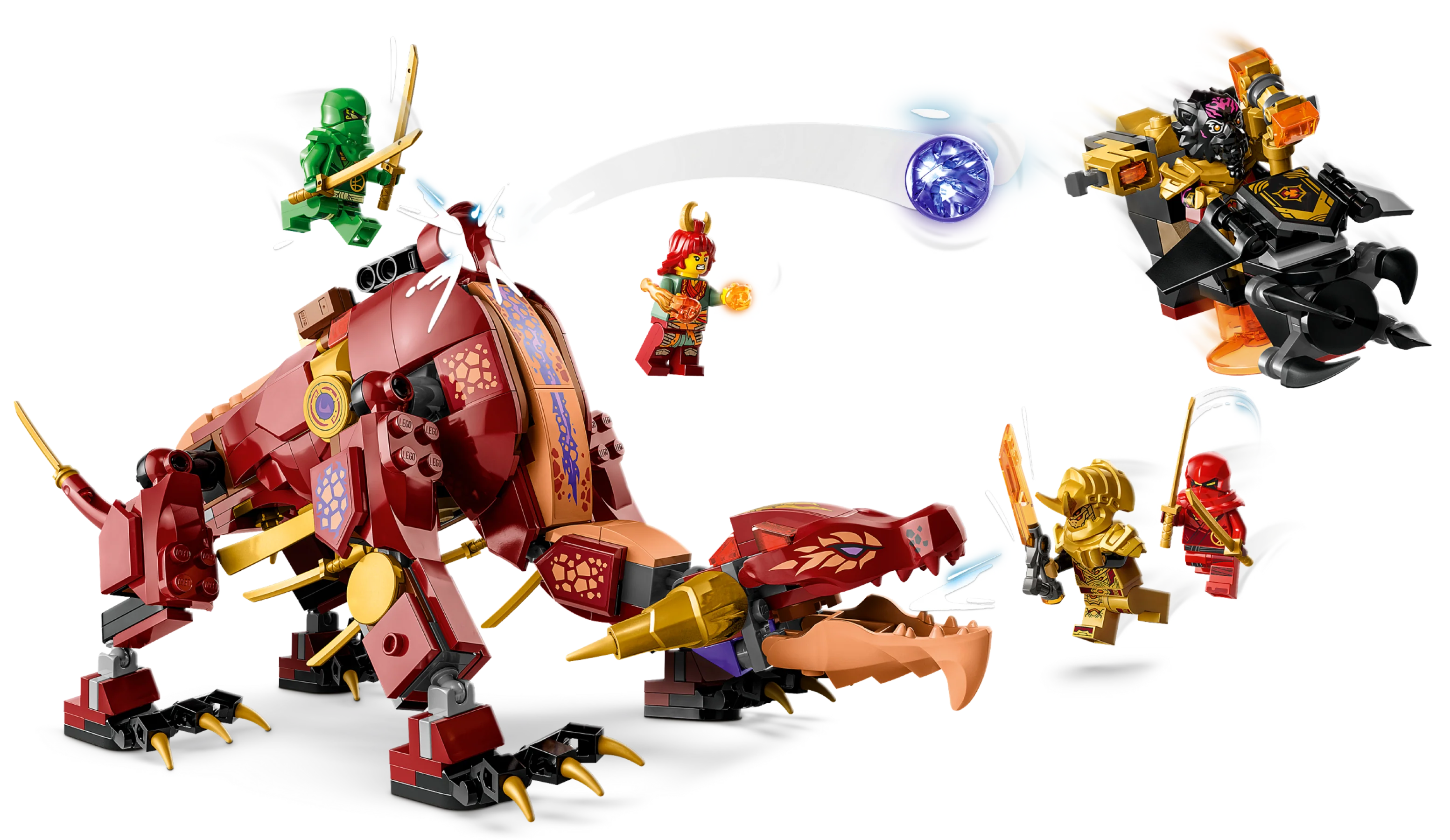 Heatwave Transforming Lava Dragon - Image 3