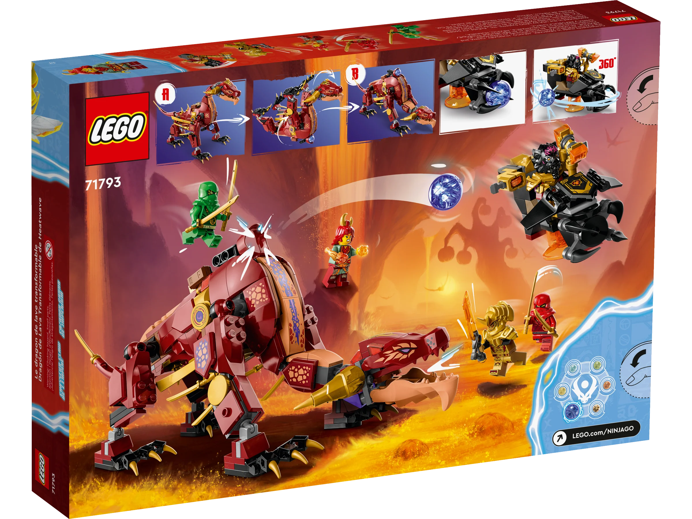 Heatwave Transforming Lava Dragon - Image 9
