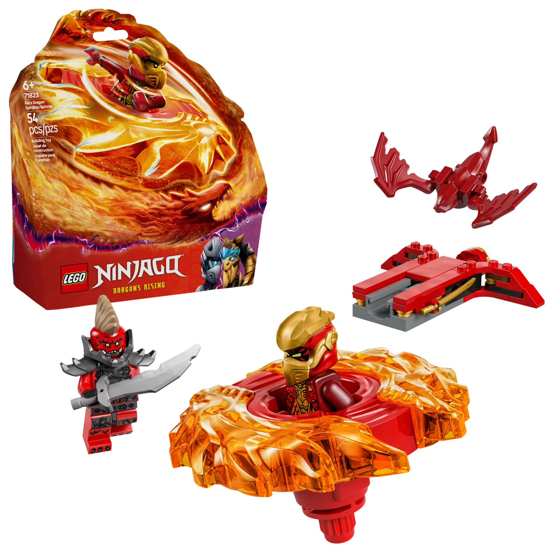 Kai's Dragon Spinjitzu Spinner - Image 2