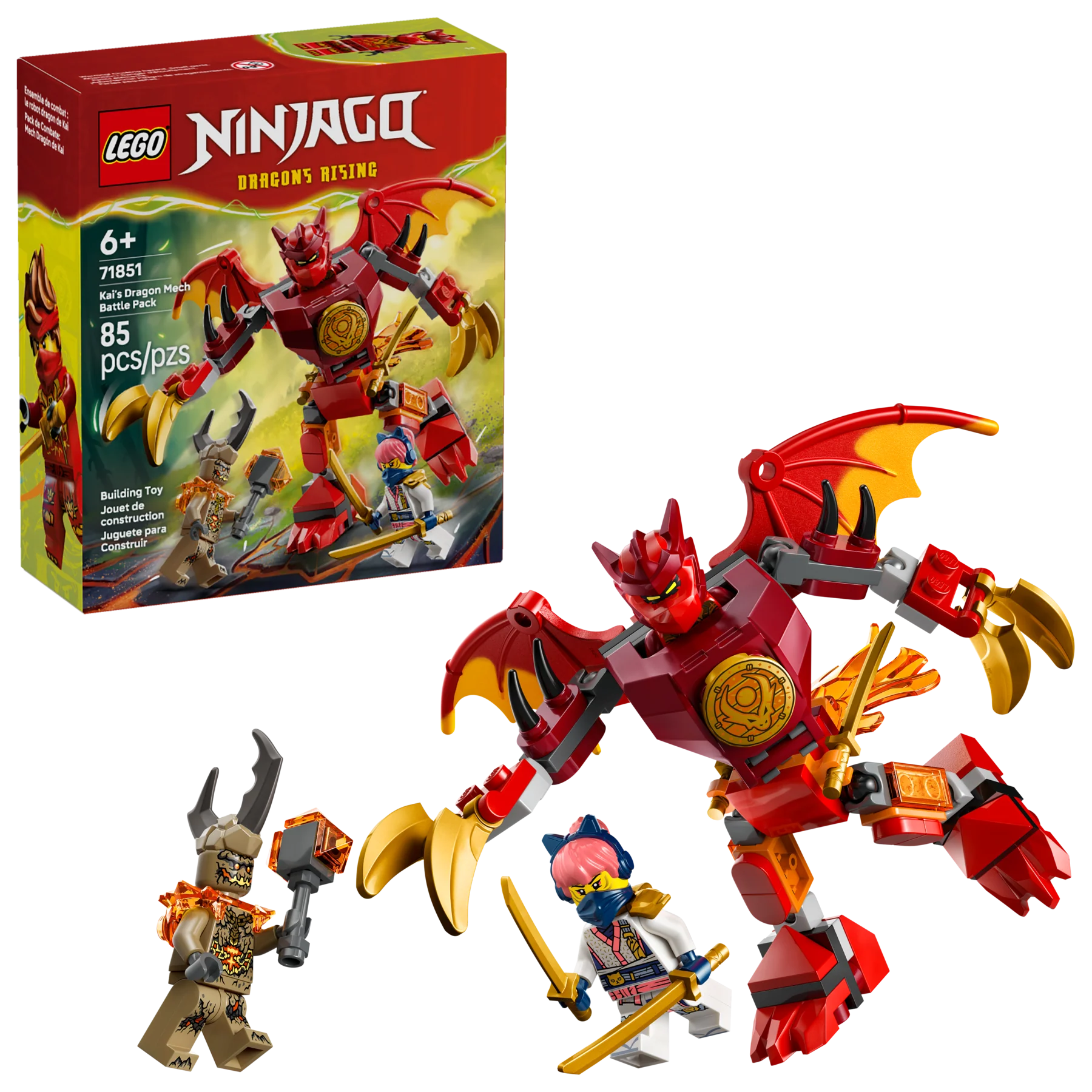 Kai's Dragon Mech Battle Pack - Image 2
