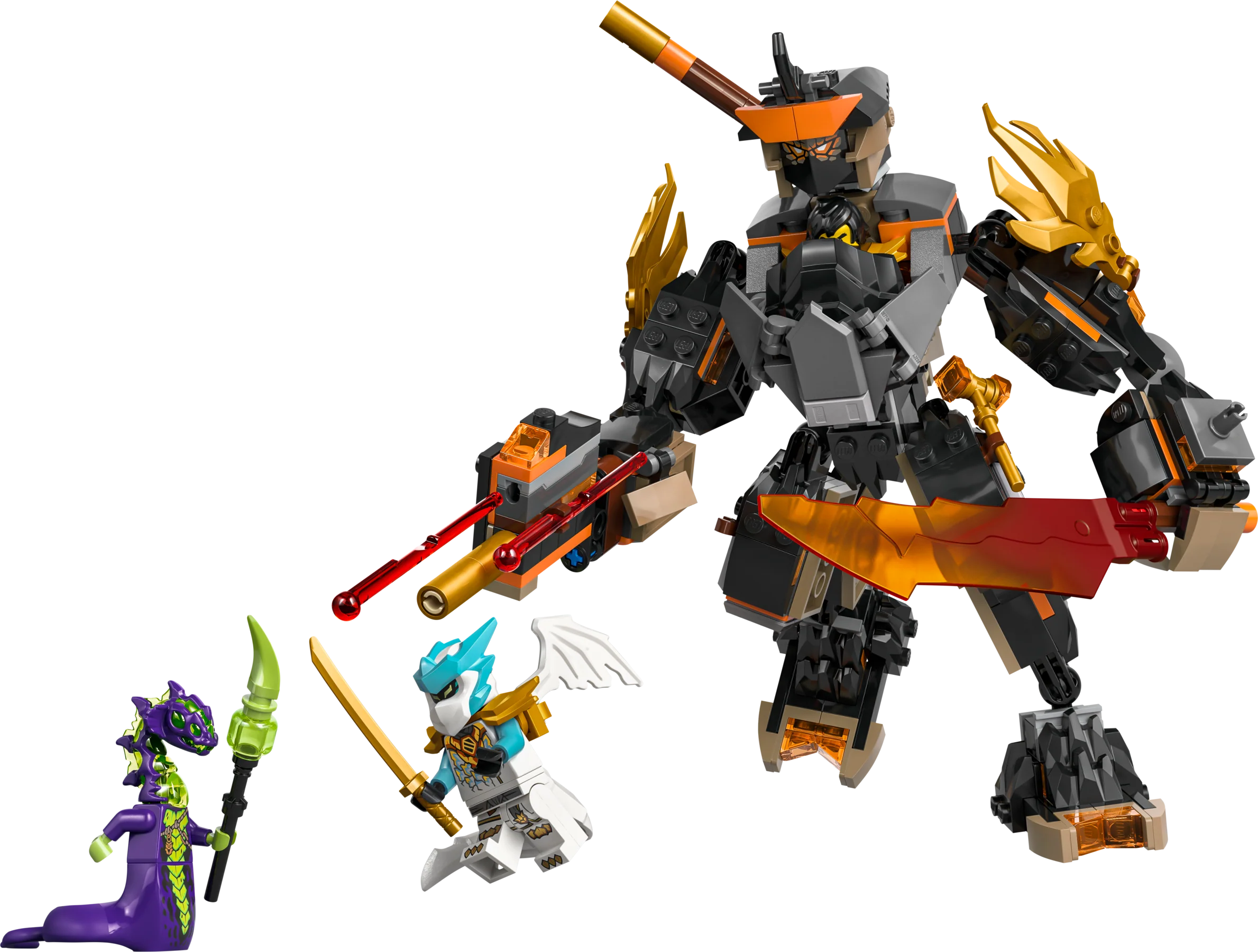 Cole's Mission Mech & Dragon Zane - Image 2