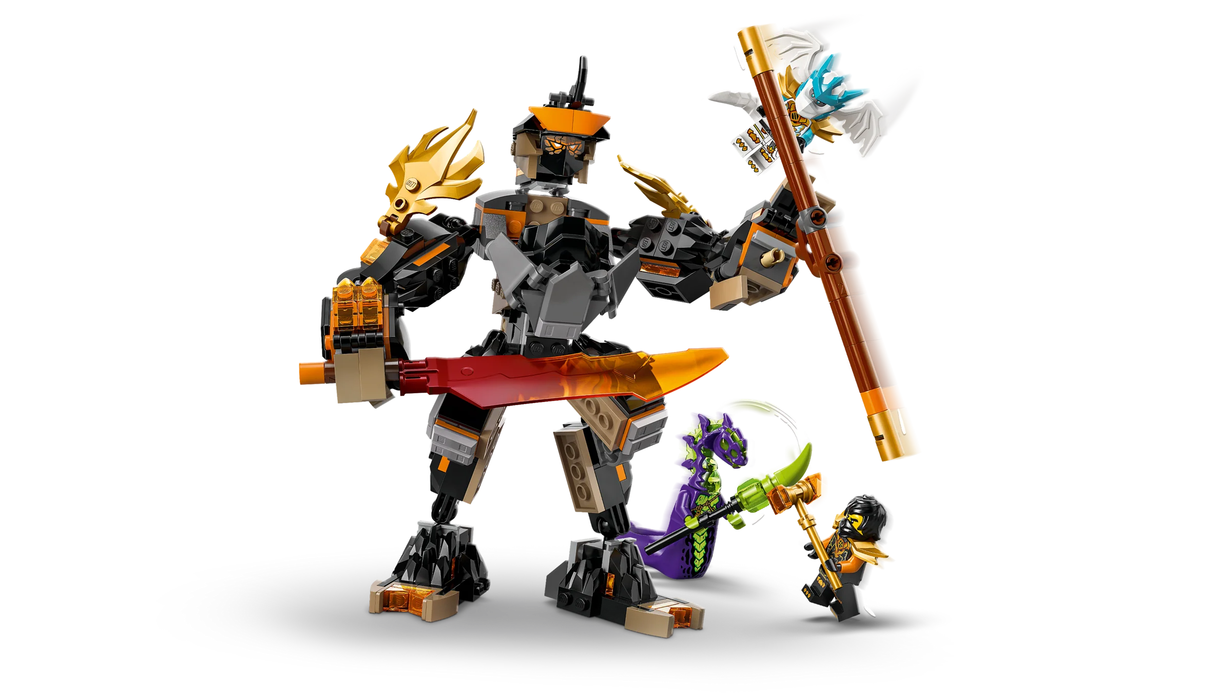 Cole's Mission Mech & Dragon Zane - Image 4