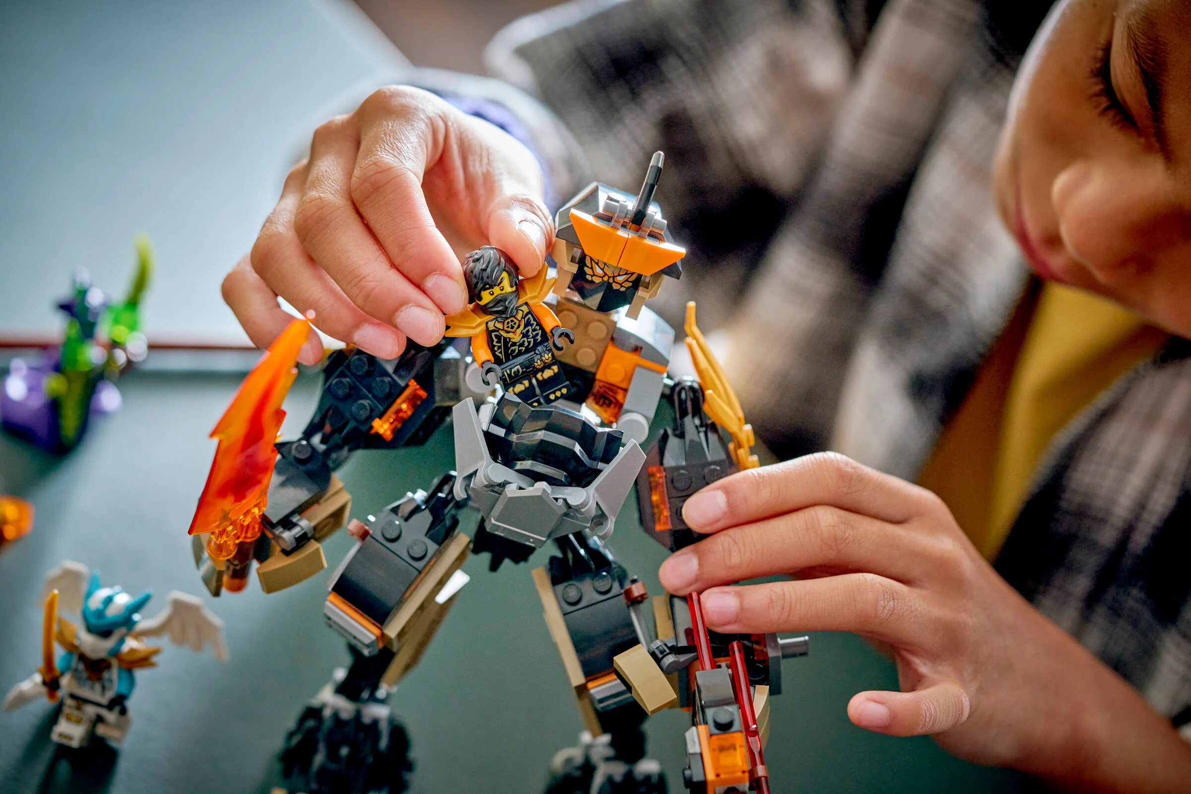 Cole's Mission Mech & Dragon Zane - Image 9