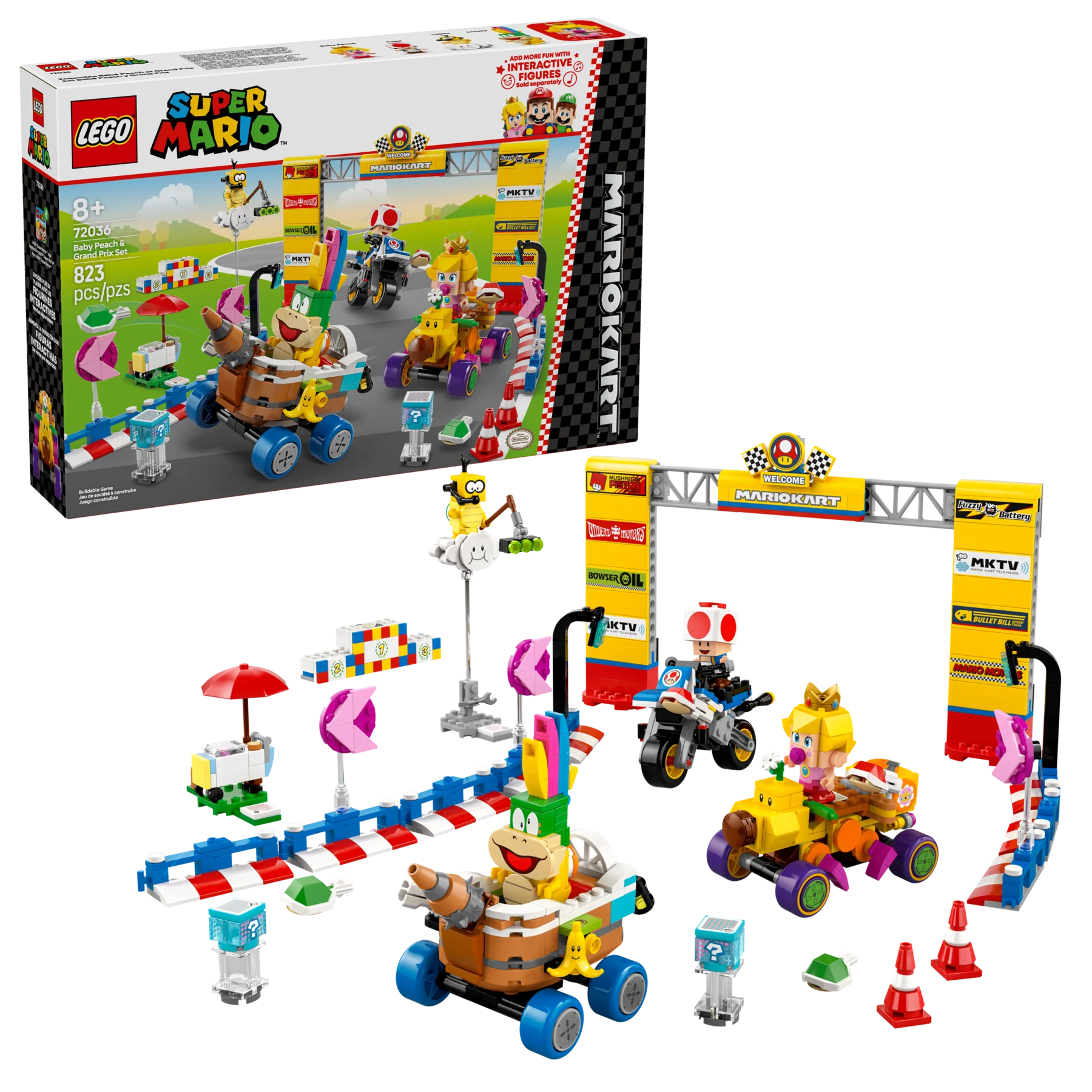 Baby Peach & Grand Prix Set - Image 2
