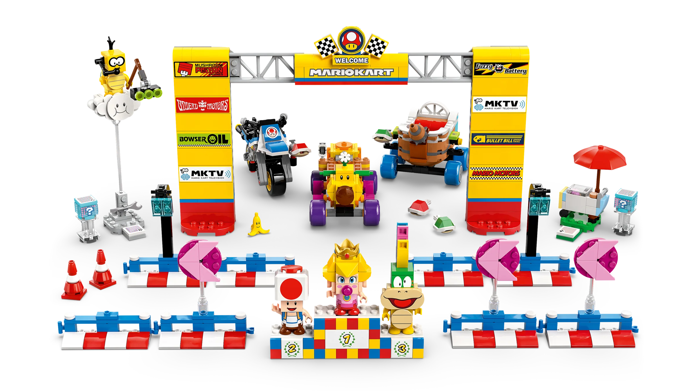 Baby Peach & Grand Prix Set - Image 3