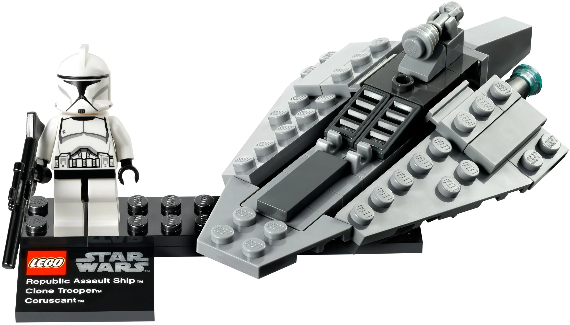 Republic Assault Ship & Planet Coruscant - Image 3