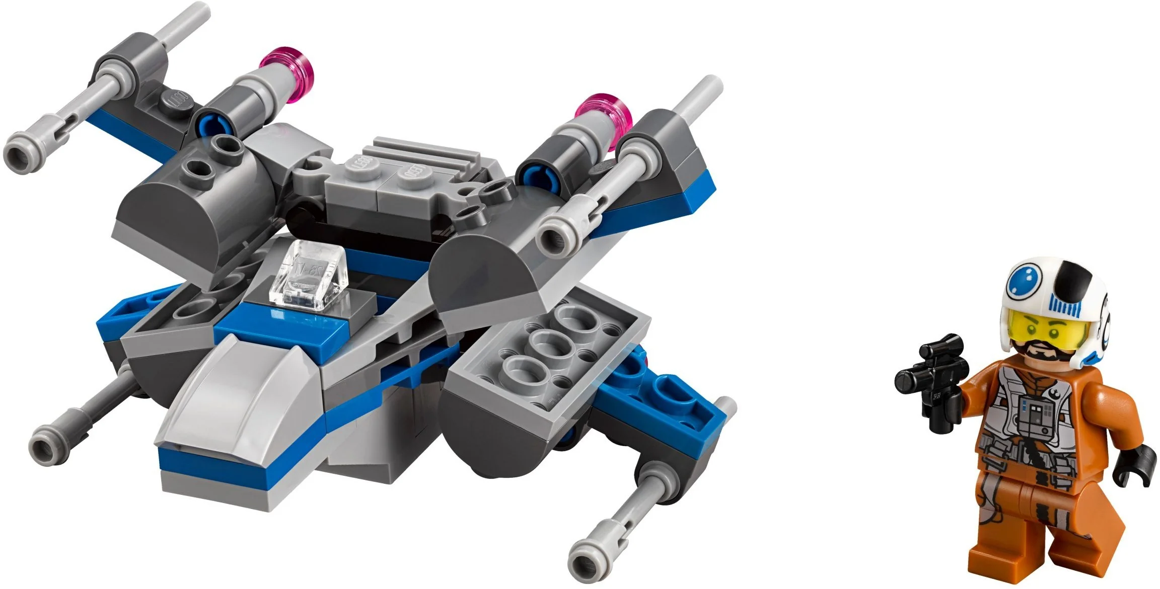 Resistance X-Wing Fighter Microfighter