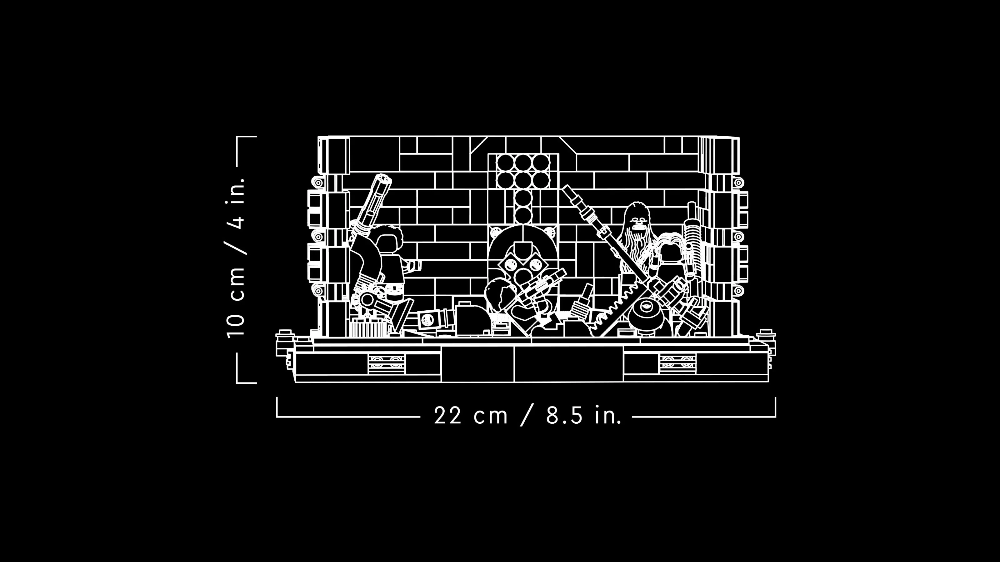 Death Star™ Trash Compactor Diorama - Image 7