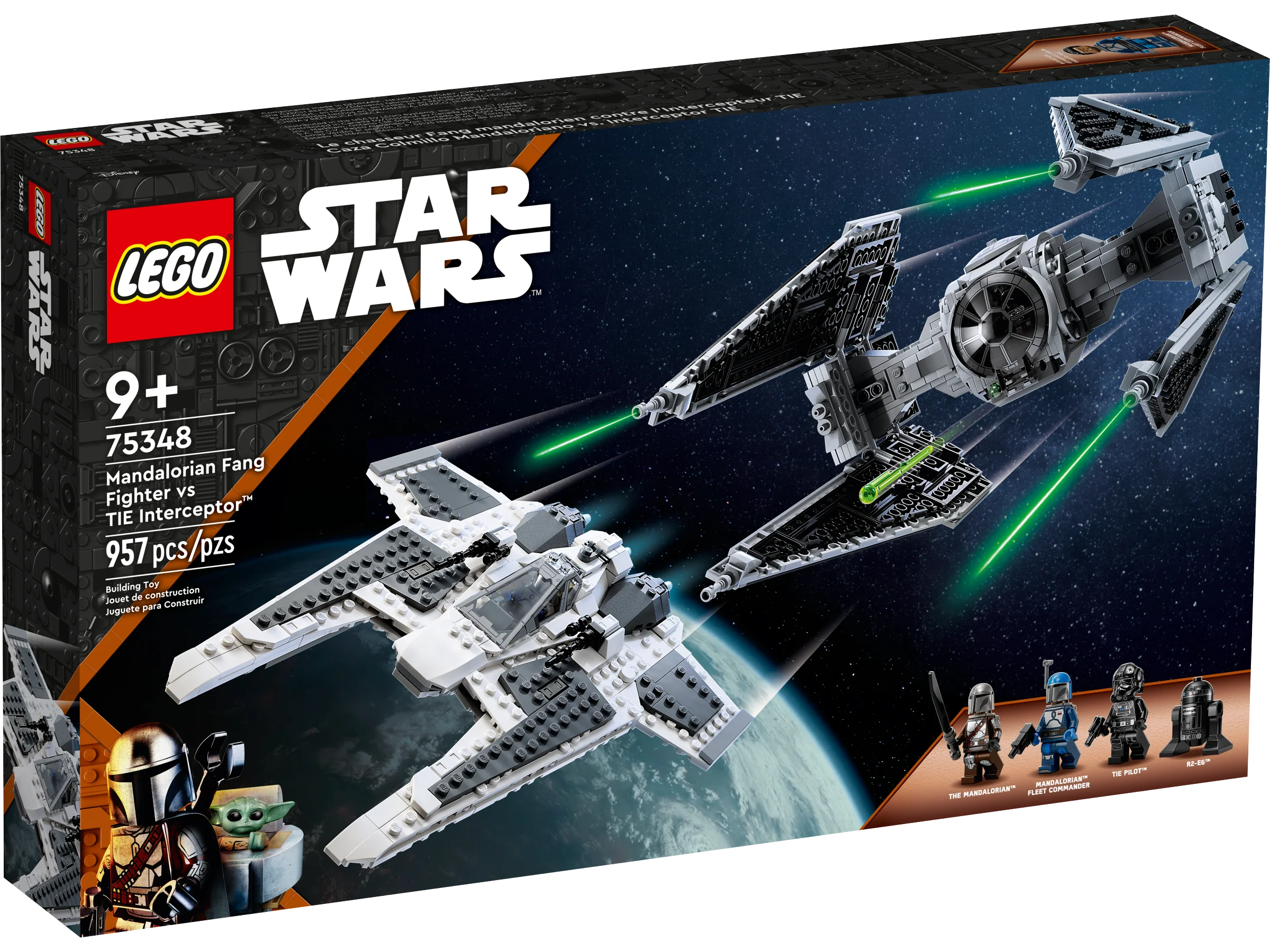 Mandalorian Fang Fighter vs TIE Interceptor - Image 2