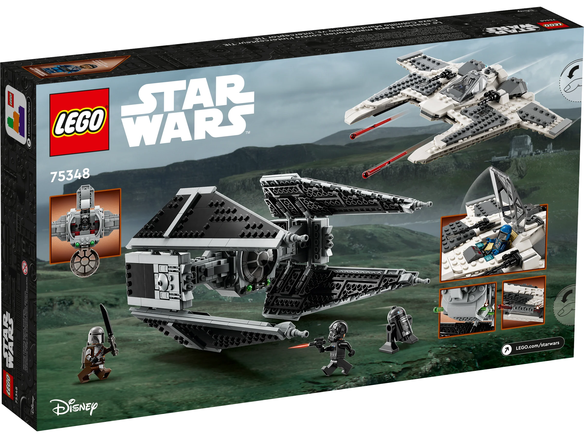 Mandalorian Fang Fighter vs TIE Interceptor - Image 6