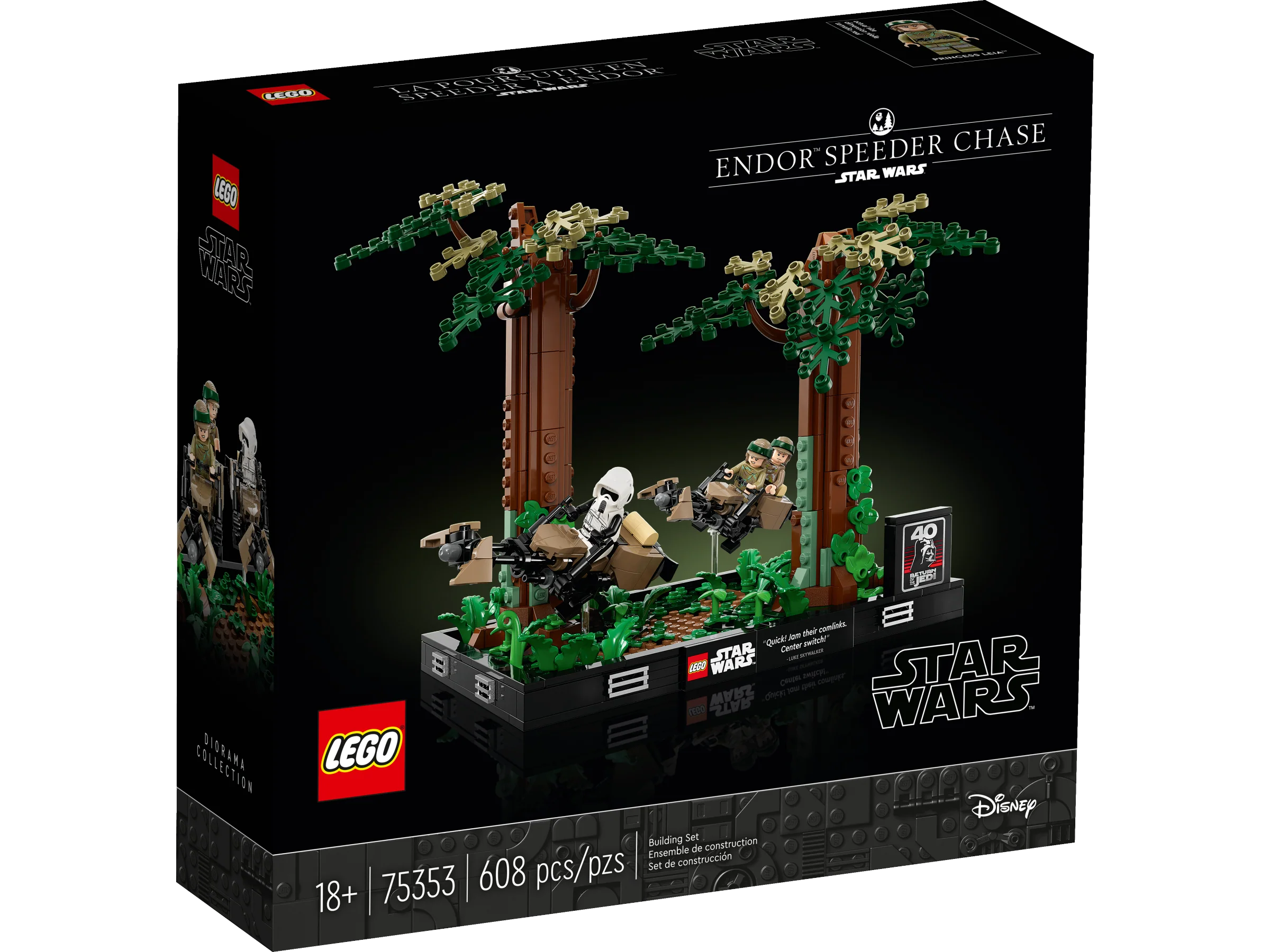 Endor Speeder Chase Diorama - Image 2