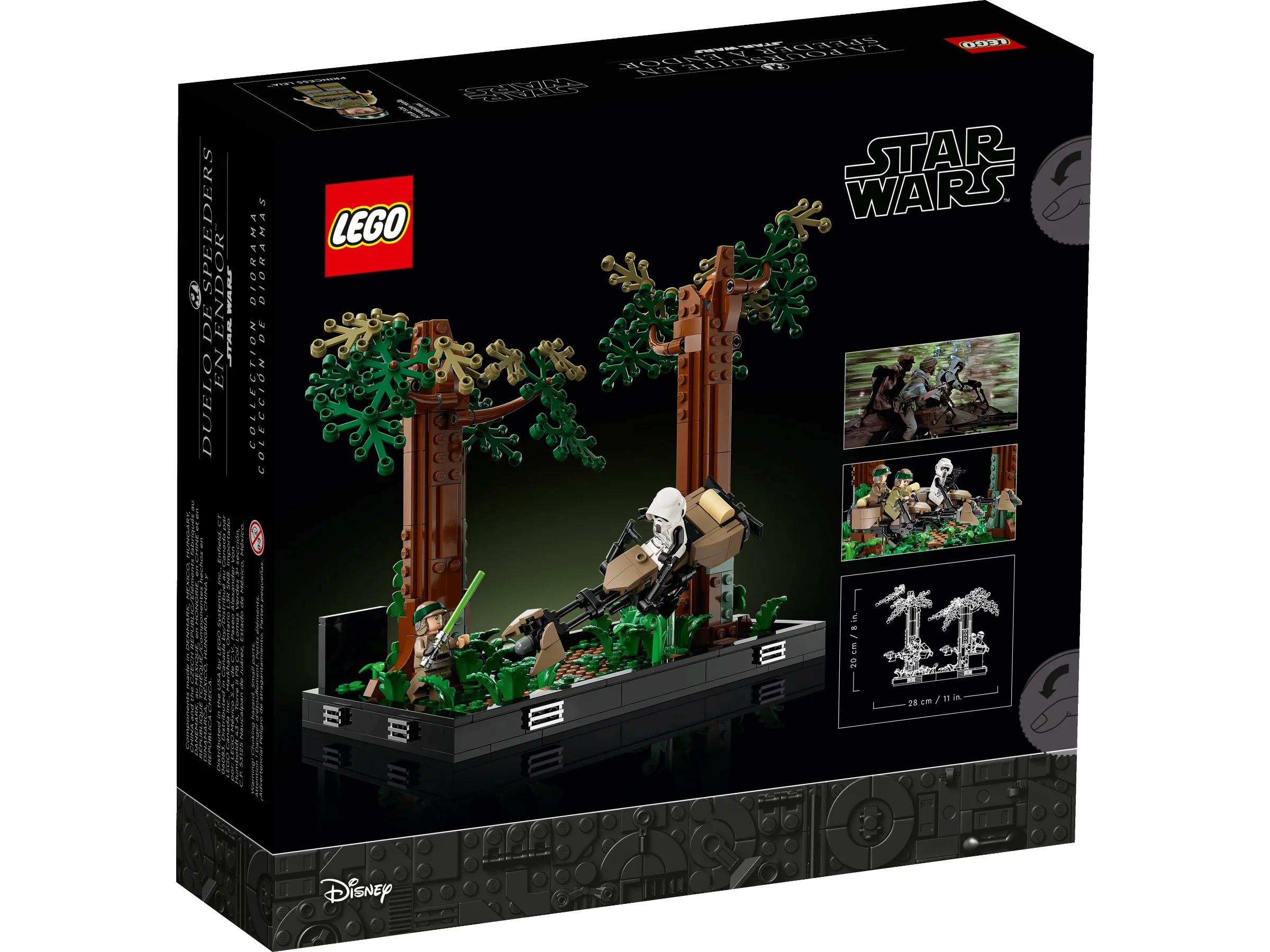 Endor Speeder Chase Diorama - Image 5