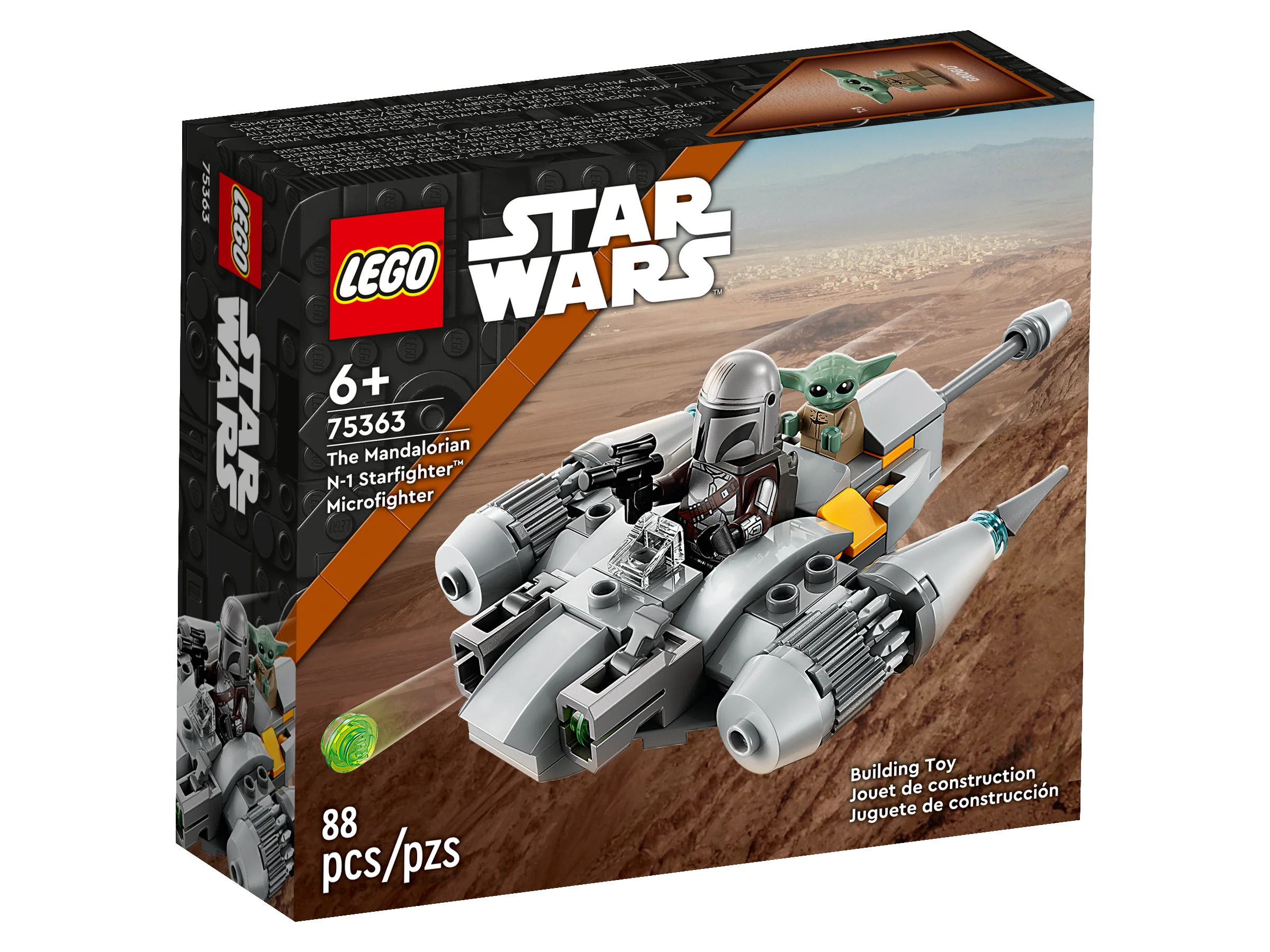 The Mandalorian N-1 Starfighter Microfighter - Image 2