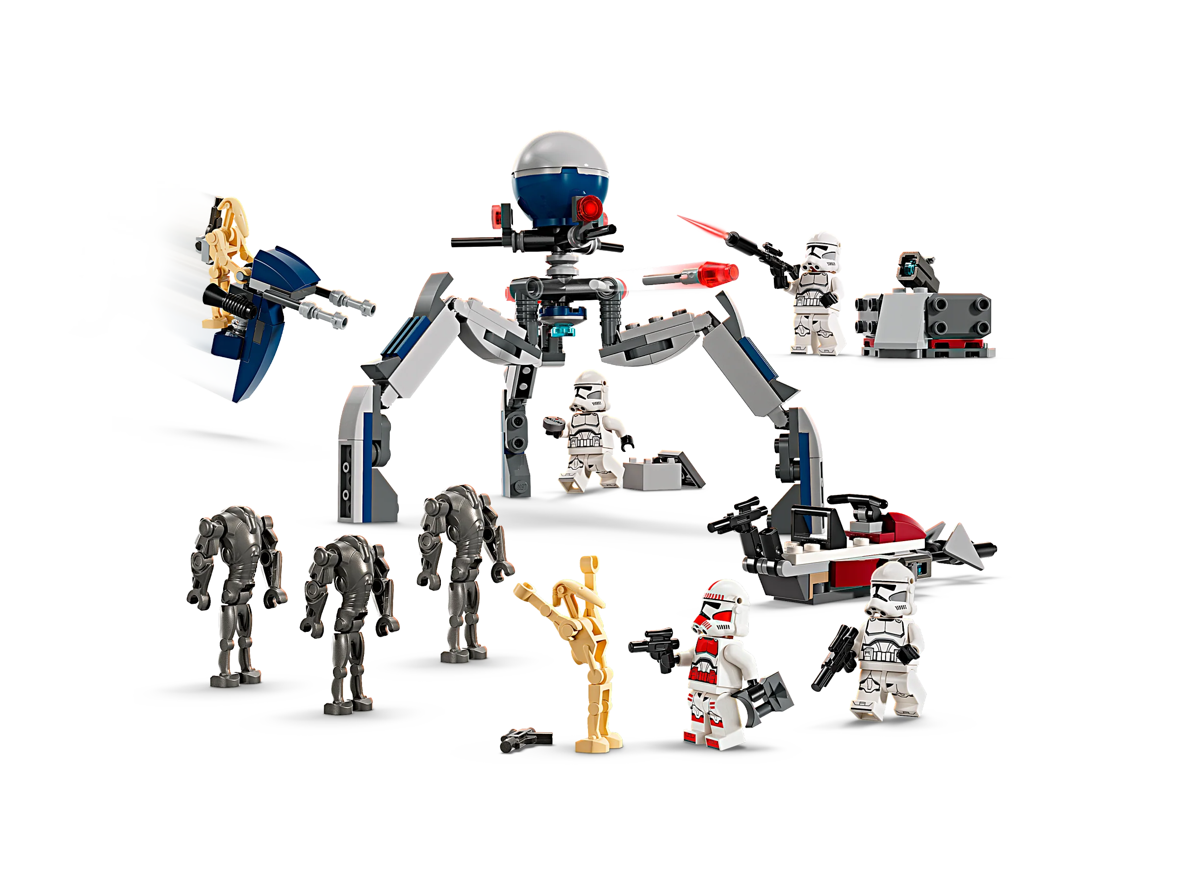 Clone Trooper & Battle Droid Battle Pack - Image 3