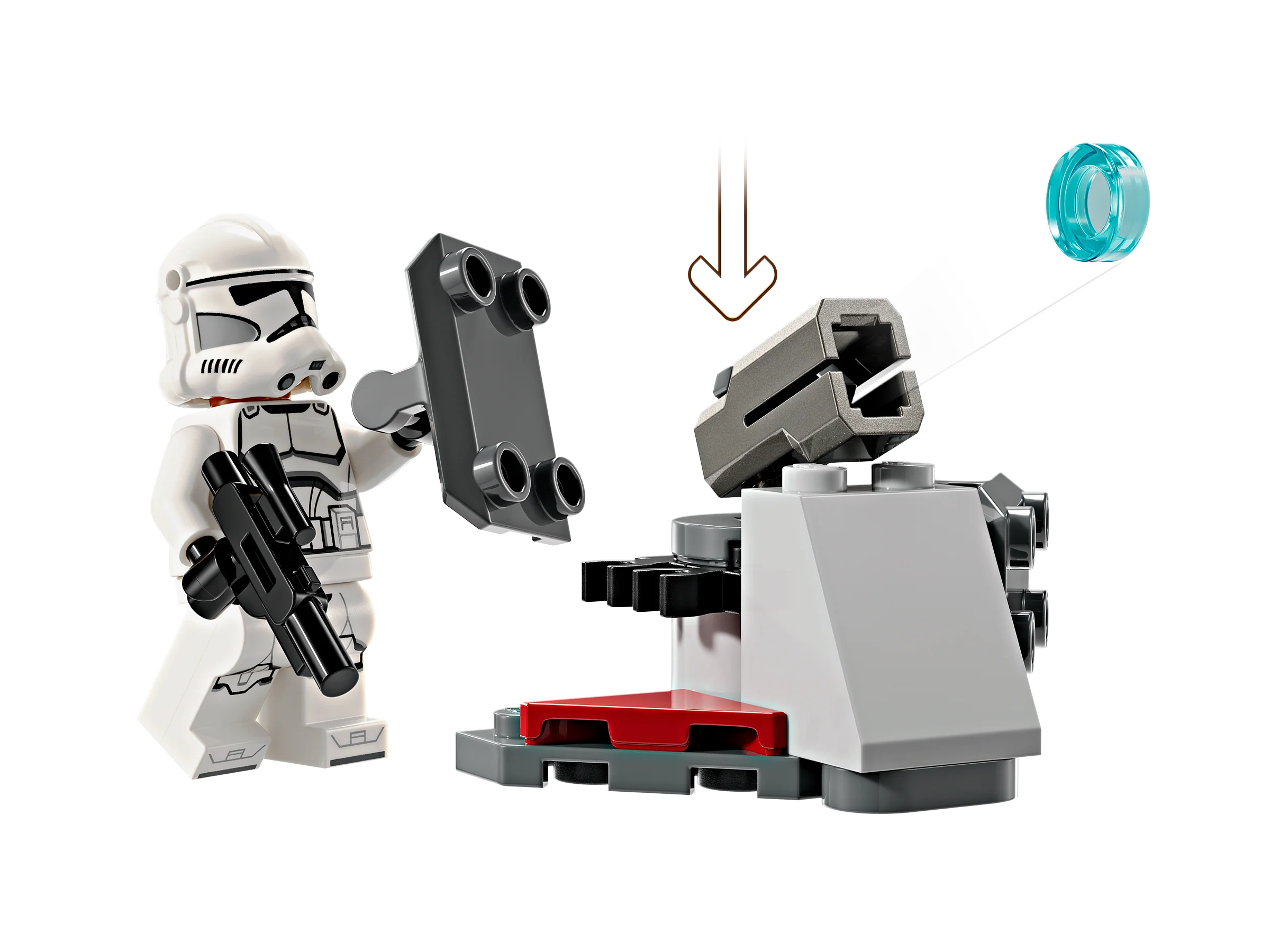Clone Trooper & Battle Droid Battle Pack - Image 4