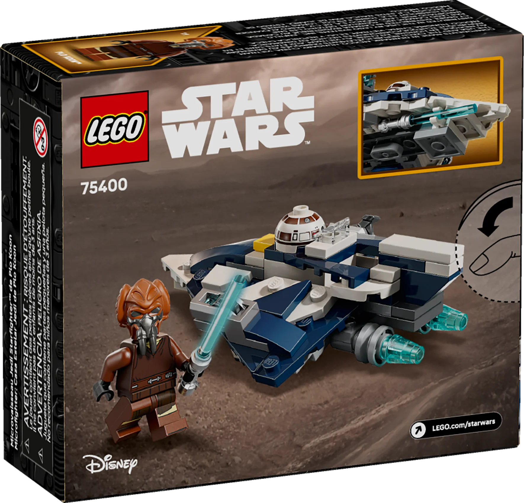 Plo Koon's Jedi Starfighter Microfighter - Image 10