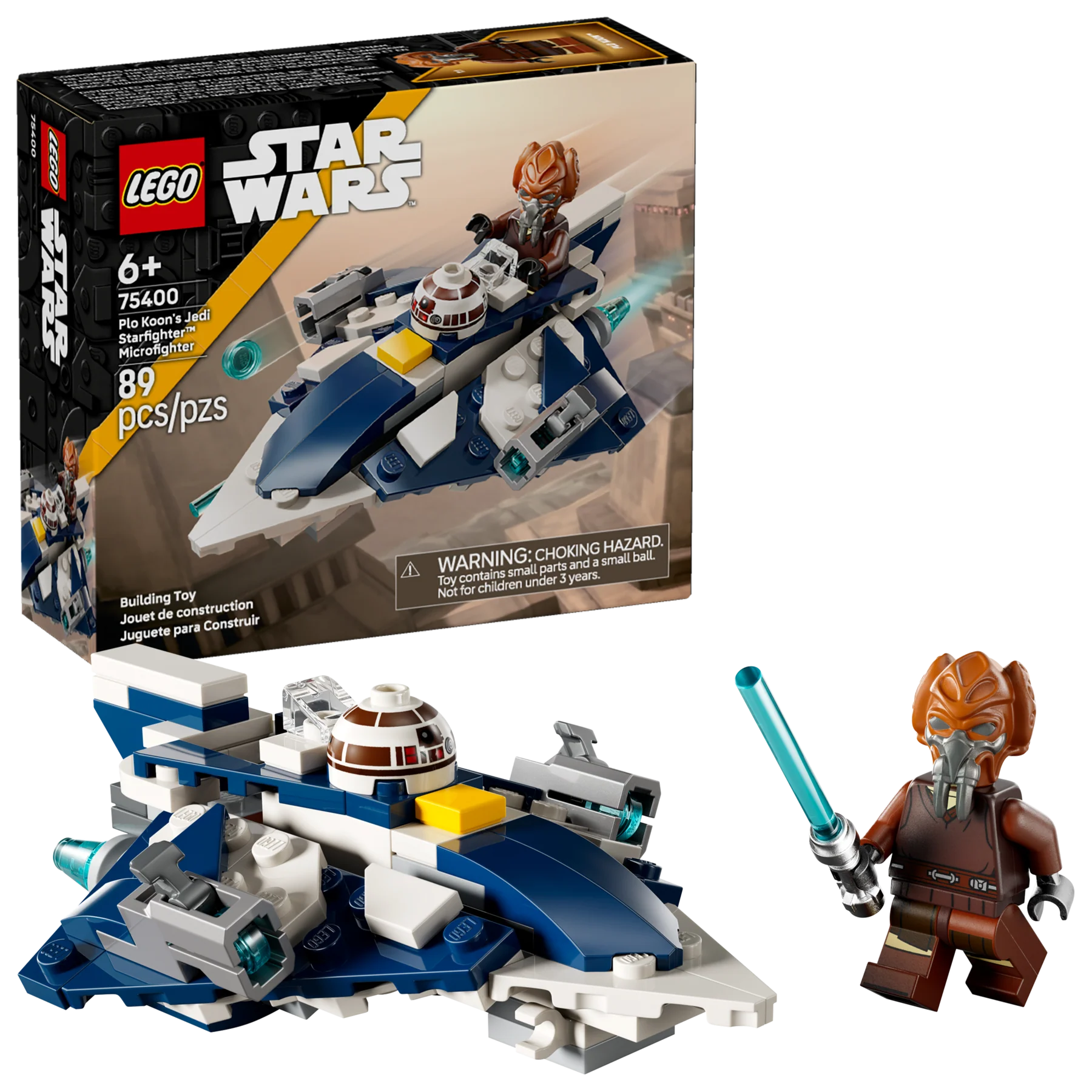 Plo Koon's Jedi Starfighter Microfighter - Image 2
